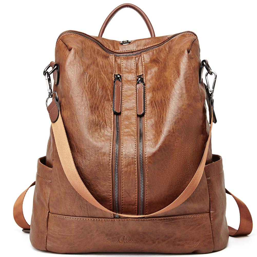 Women Backpack Purse Leather Fashion Travel Casual Detachable Ladies Covertible Shoulder Bag