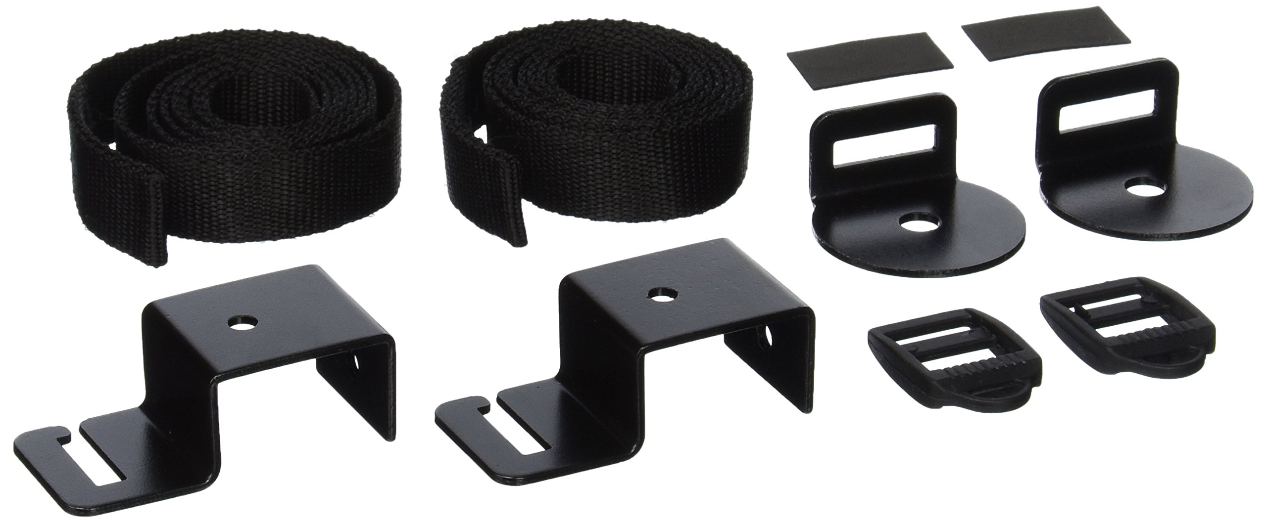 AVF Steel and Nylon TV Anti-Tip Safety Straps for TVs up to 80" in Black