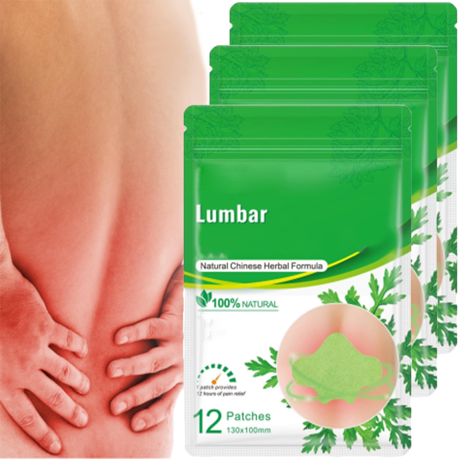 Lumbar Health Patch (36 PCS/3 Bag)