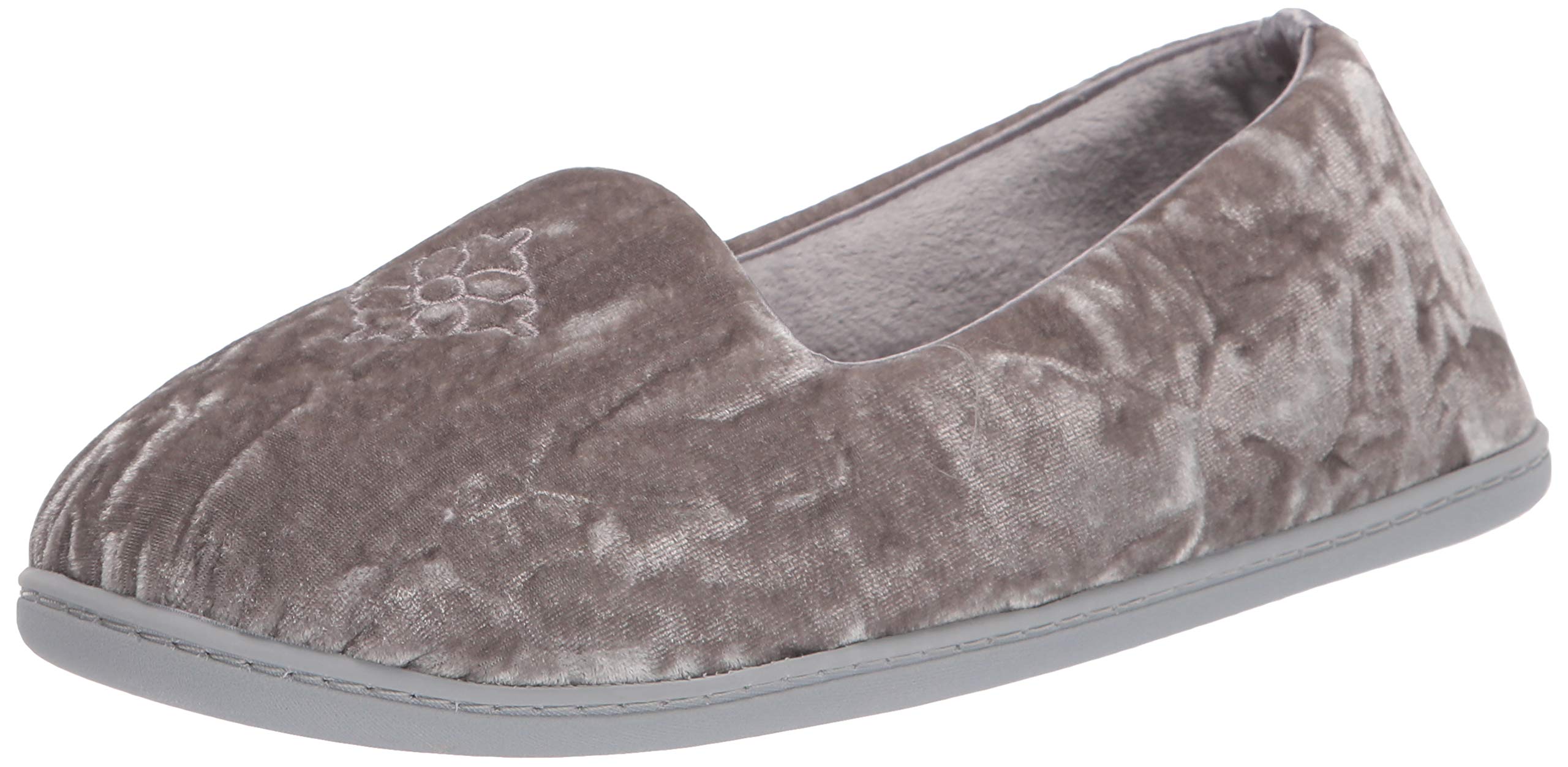 Dearfoams Women's Rebecca Chenille Closed Back Slipper