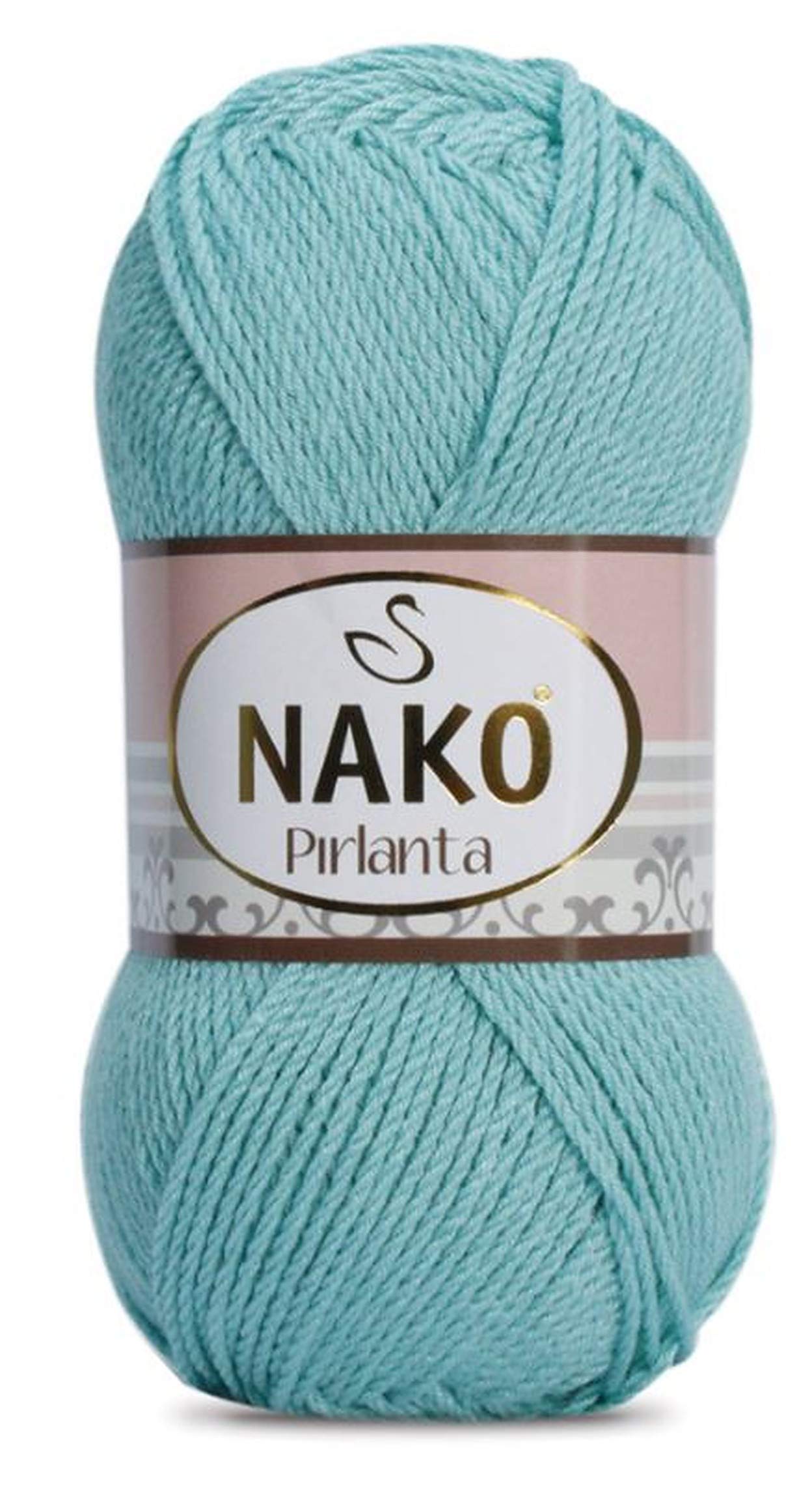 NakoPIRLANTA 100% Micro Acrylic Sport Yarn 1 Ball skeins 100 gr 246yds Color (1297)