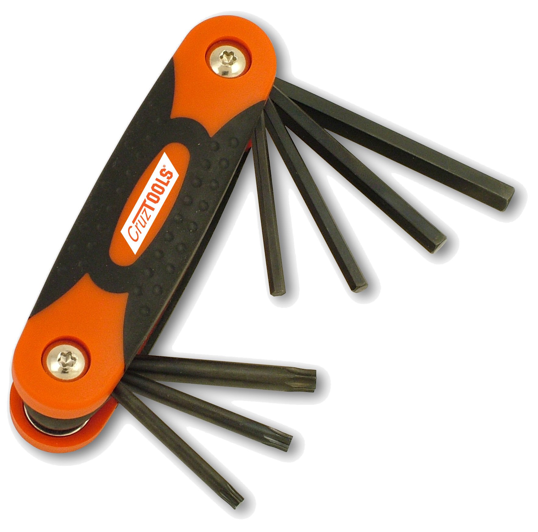 CruzTOOLS FHT1 Folding Hex/Torx Key Set for Harley-Davidson Motorcycles