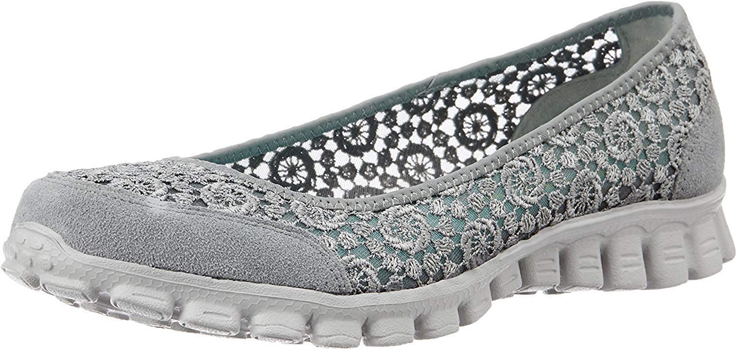 Skechers Sport Women's EZ Flex Flighty Majesty Slip-on Flat