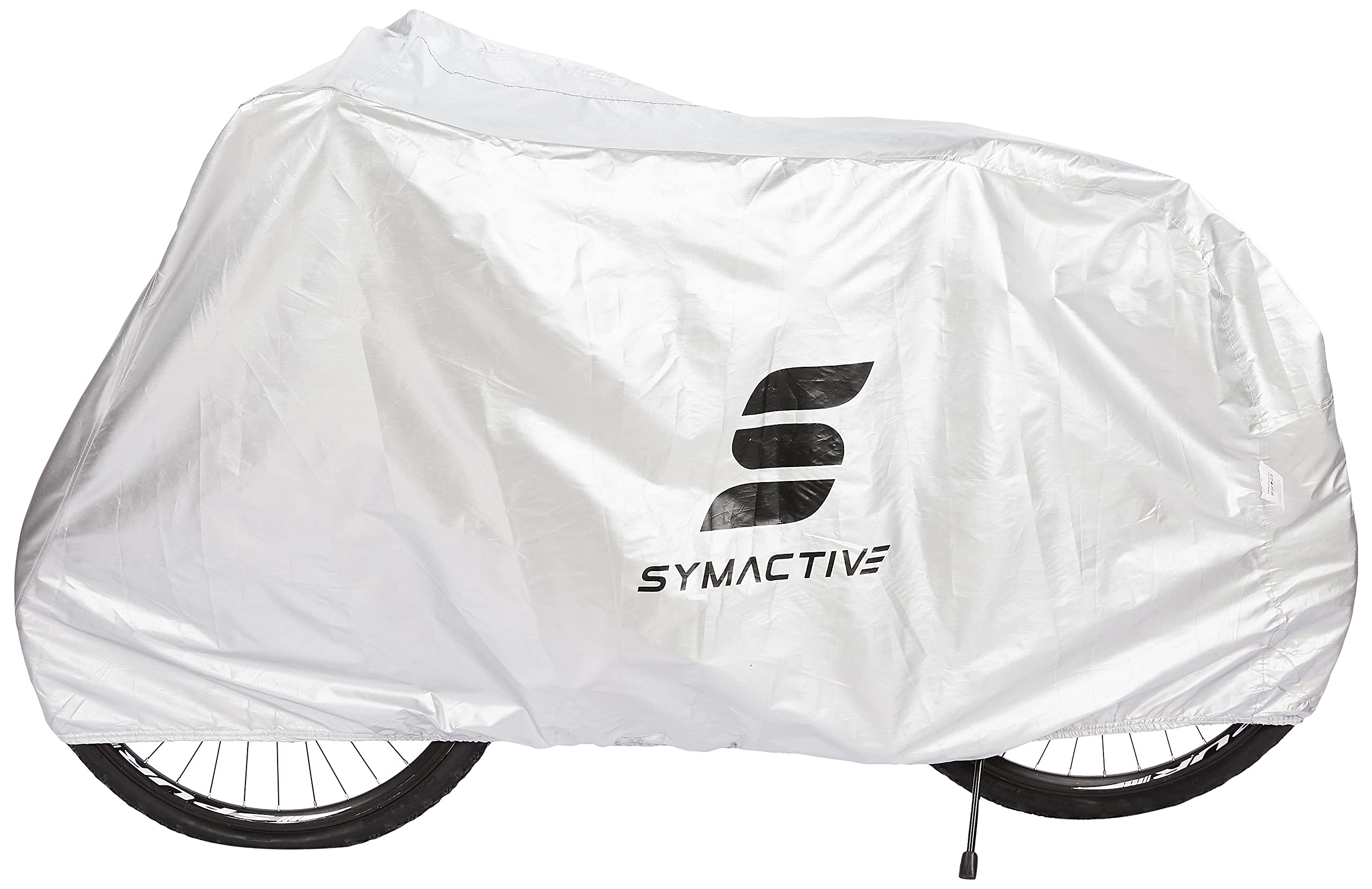 Amazon Brand - Symactive Amazon Brand- Symactive Polyester Absymsirccc1001 Cycle Body Cover (Grey)