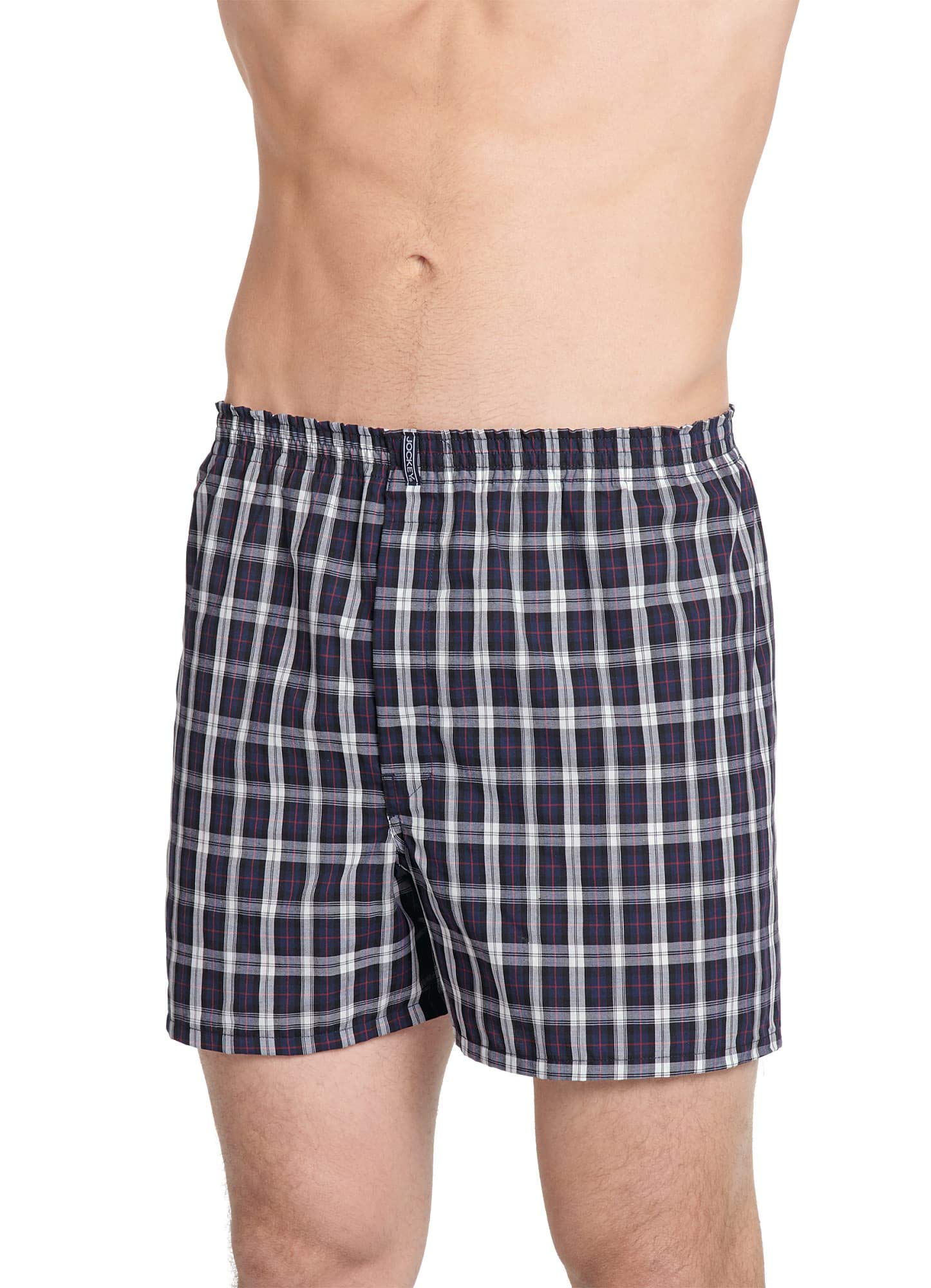 Jockey Men's Underwear Classics Full Cut 5" Boxer - 3 Pack