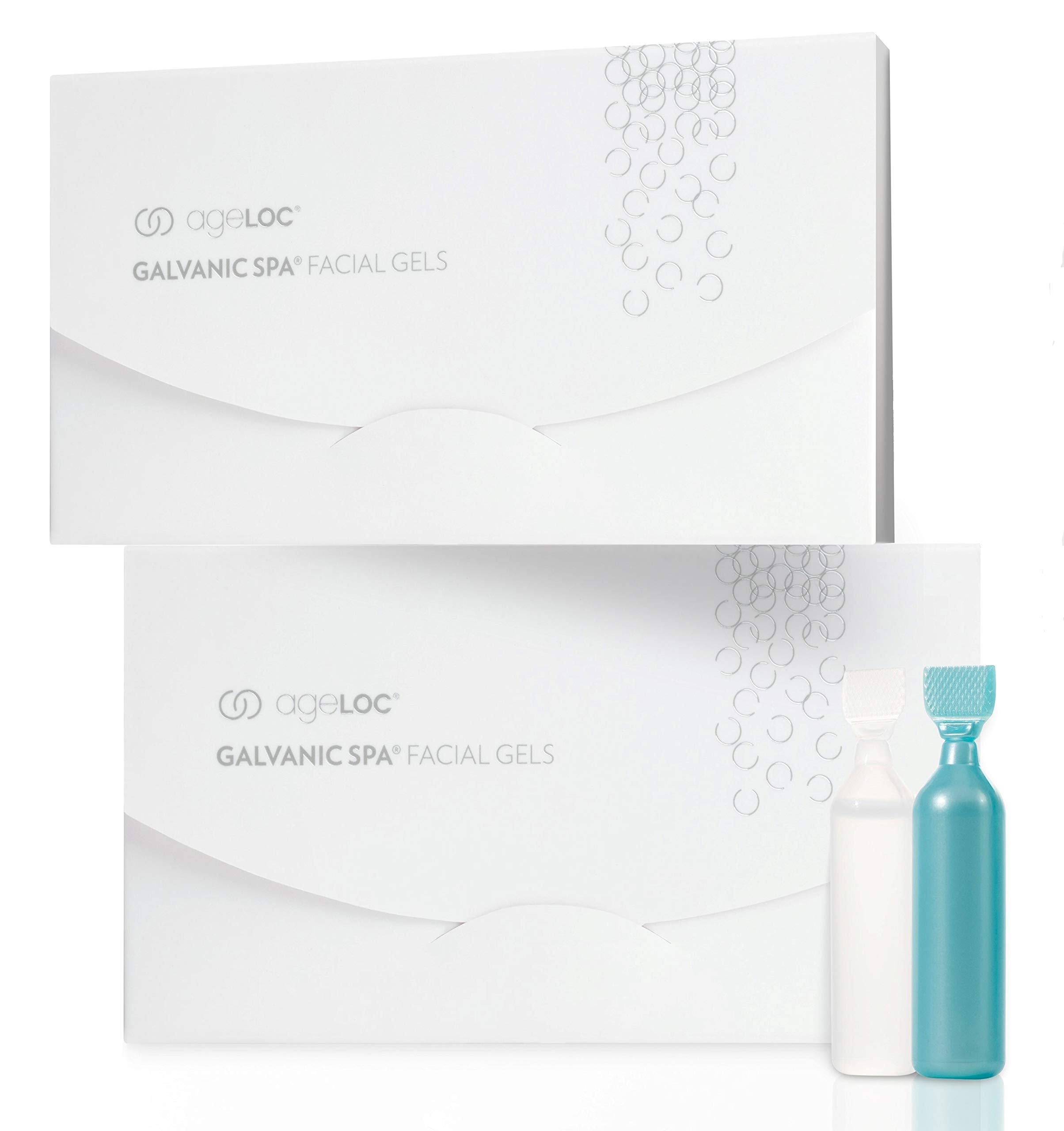 2x Nu Skin Galvanic Spa Syste Facial Gels with ageLOC 2 Pack