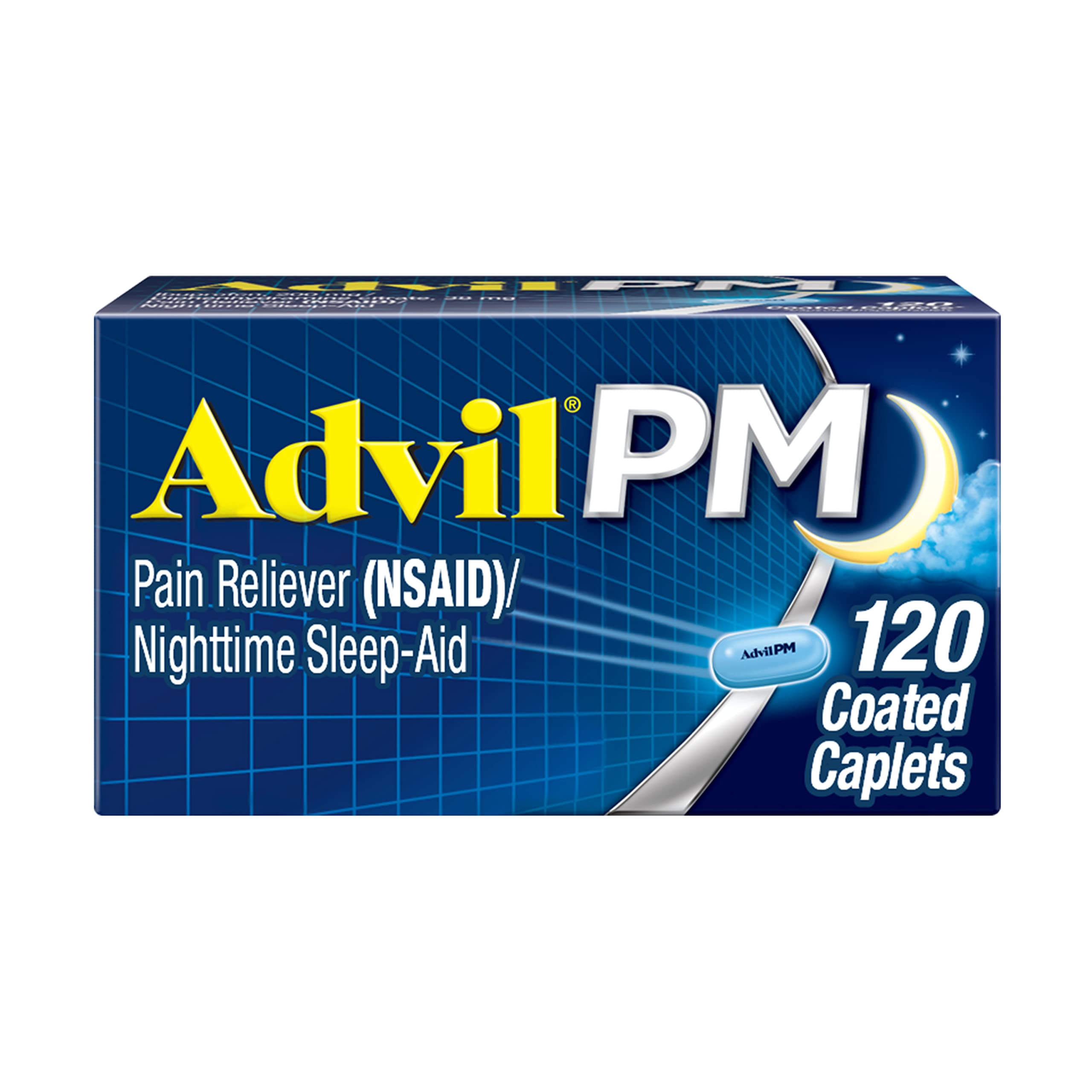 Advil PM Pain Reliever/Nighttime Sleep Aid (120 Count)