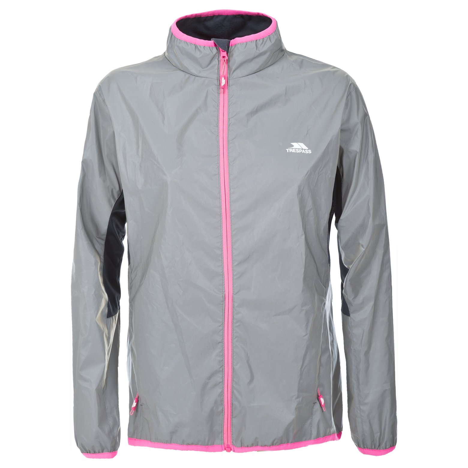 TrespassWomen's Lumi Active Windproof and Waterproof Cycling and Running Outdoor Luminous Jacket