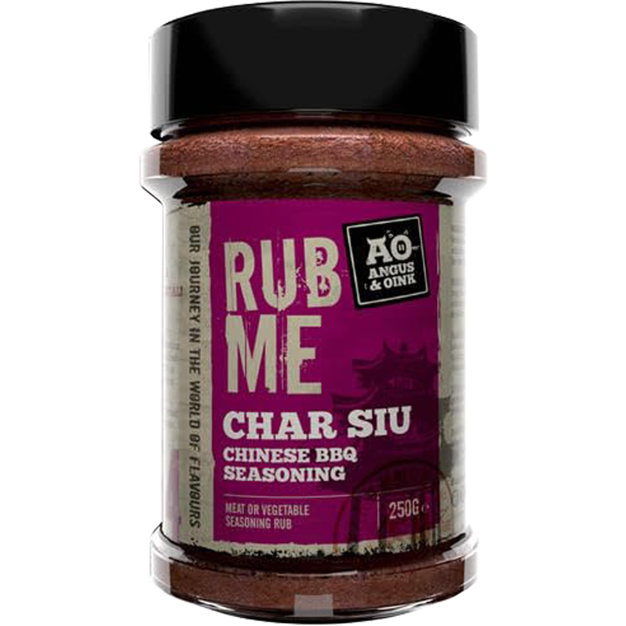 Angus & Oink | Char Siu BBQ Rub | Authentic Chinese Flavour for Grilling & Smoking | Perfect on Pork Belly, Chicken Wings & Homemade Bacon | Vegan Friendly | 250g