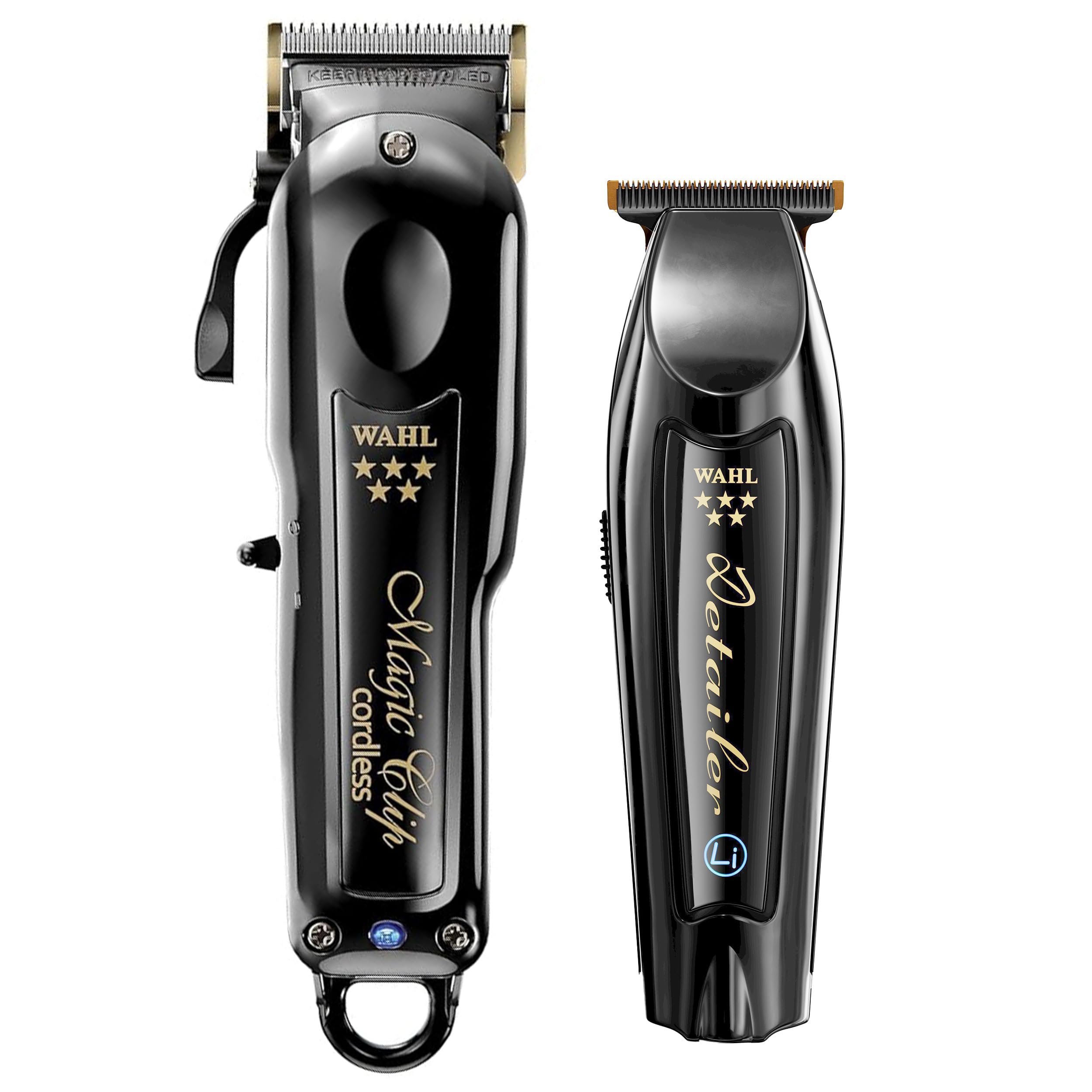 Wahl ProfessionalCordless Barber Combo, Cordless Magic Clip and Detailer Li, 100-Minute Run Time