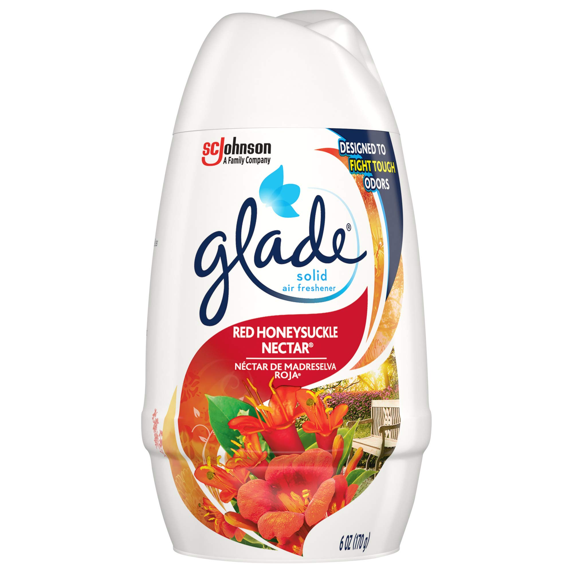 Glade Solid Air Freshener, Honeysuckle Nectar, 6.0 Ounce