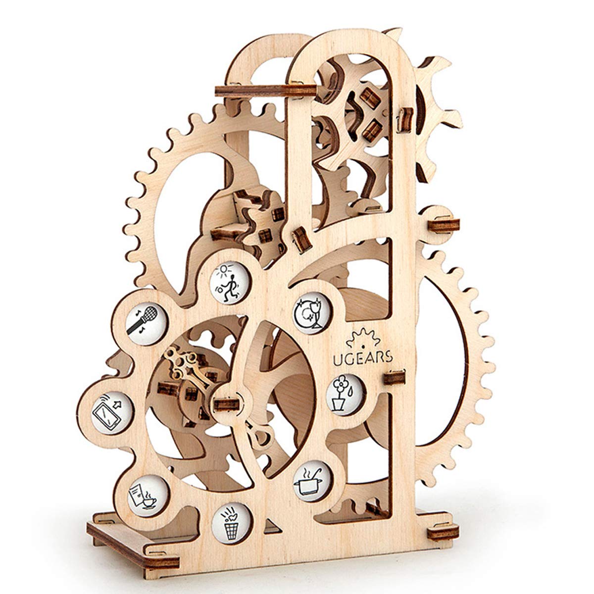 Ugears - Dynamometer - 48 Parts - 3D Wooden Puzzle - Mechanical Model - Ugr-70005, For 14 Years & Above