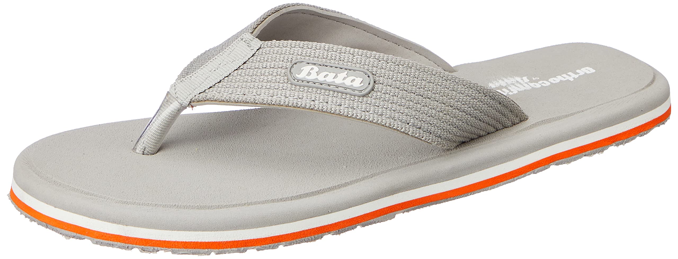 BataMen ORTHORISE Grey Flip Flops,