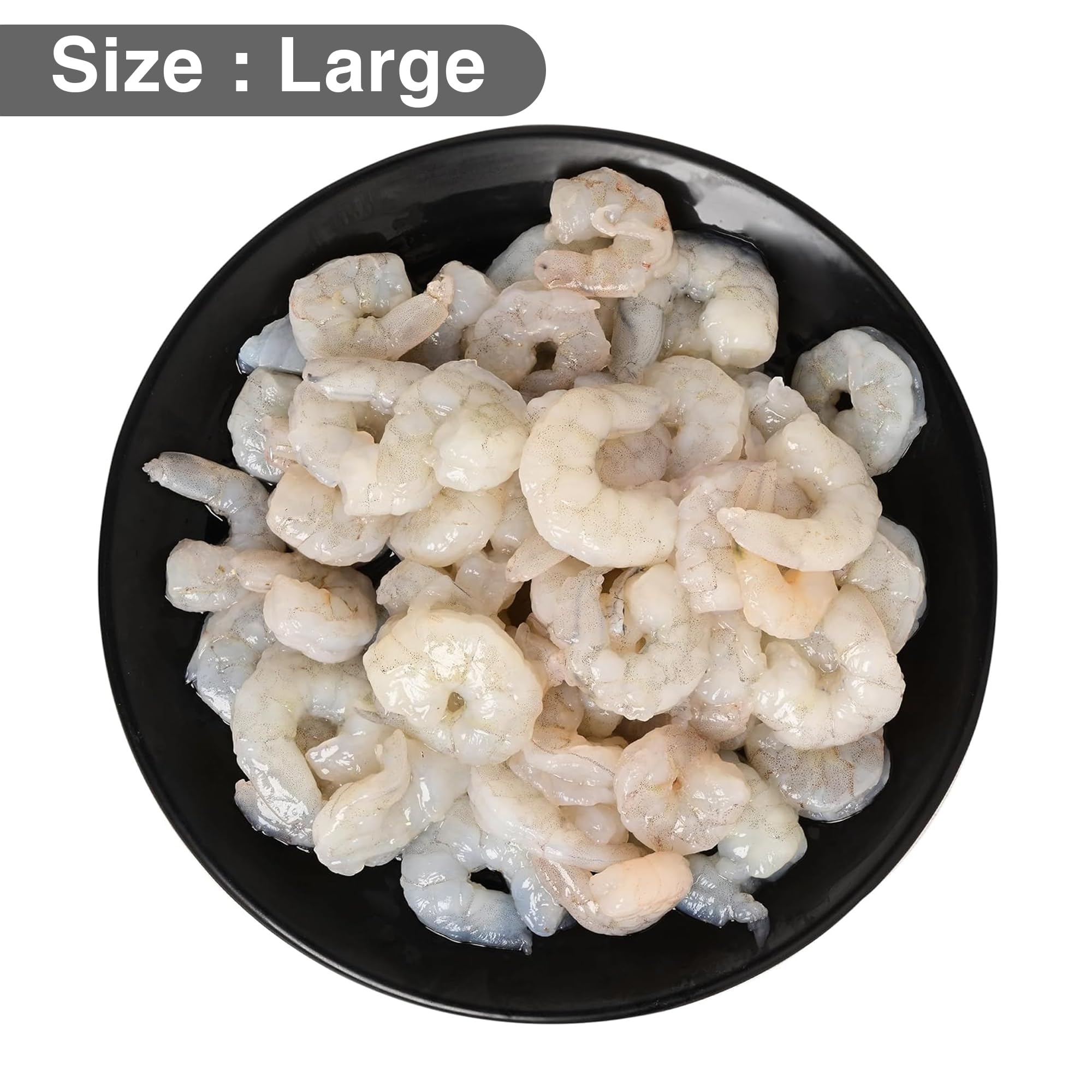 Mega Large Prawns 500g|Peeled & Deveined| (51-55Pcs) | Frozen