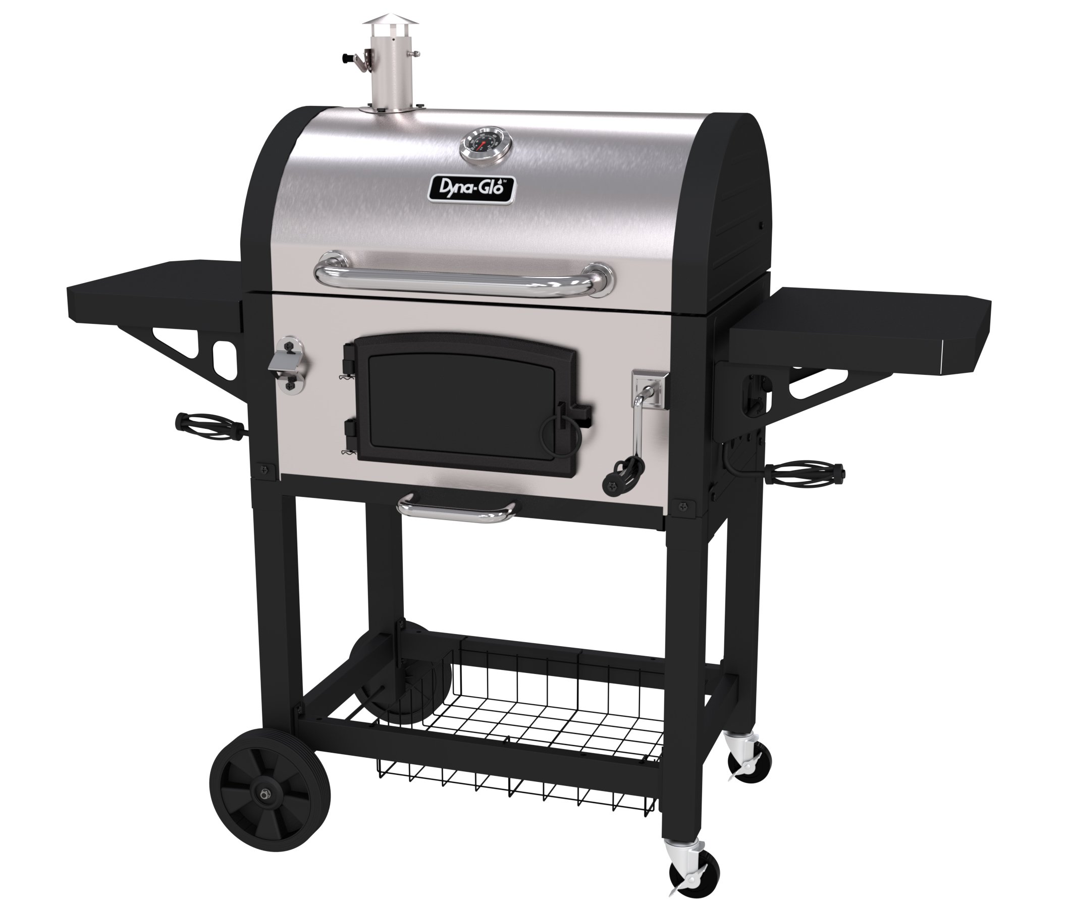 Dyna-GloDGN486SNC-D Heavy Duty Stainless Charcoal Grill, Large