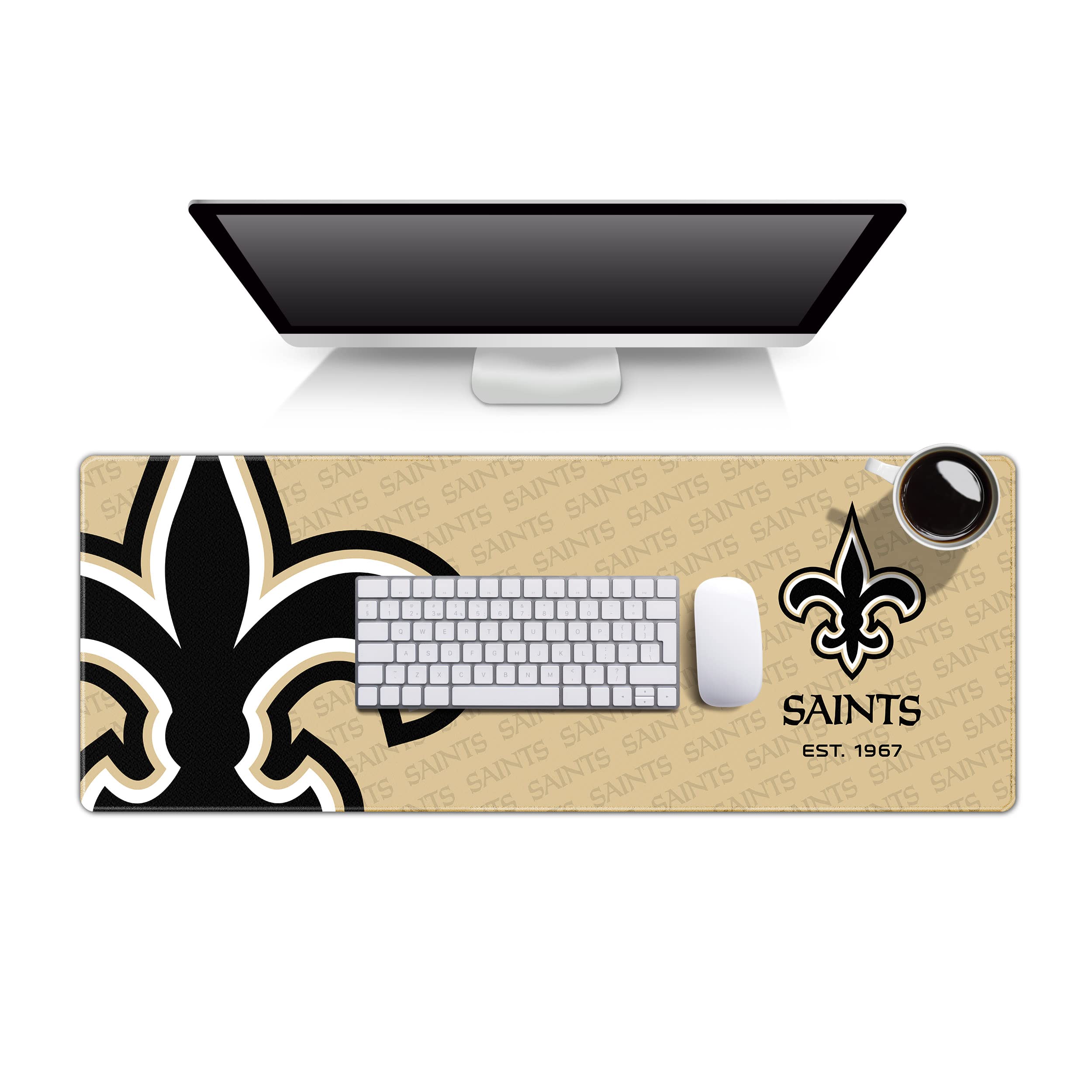 YouTheFan NFL Logo Series Deskpad, 31.5" x 12”