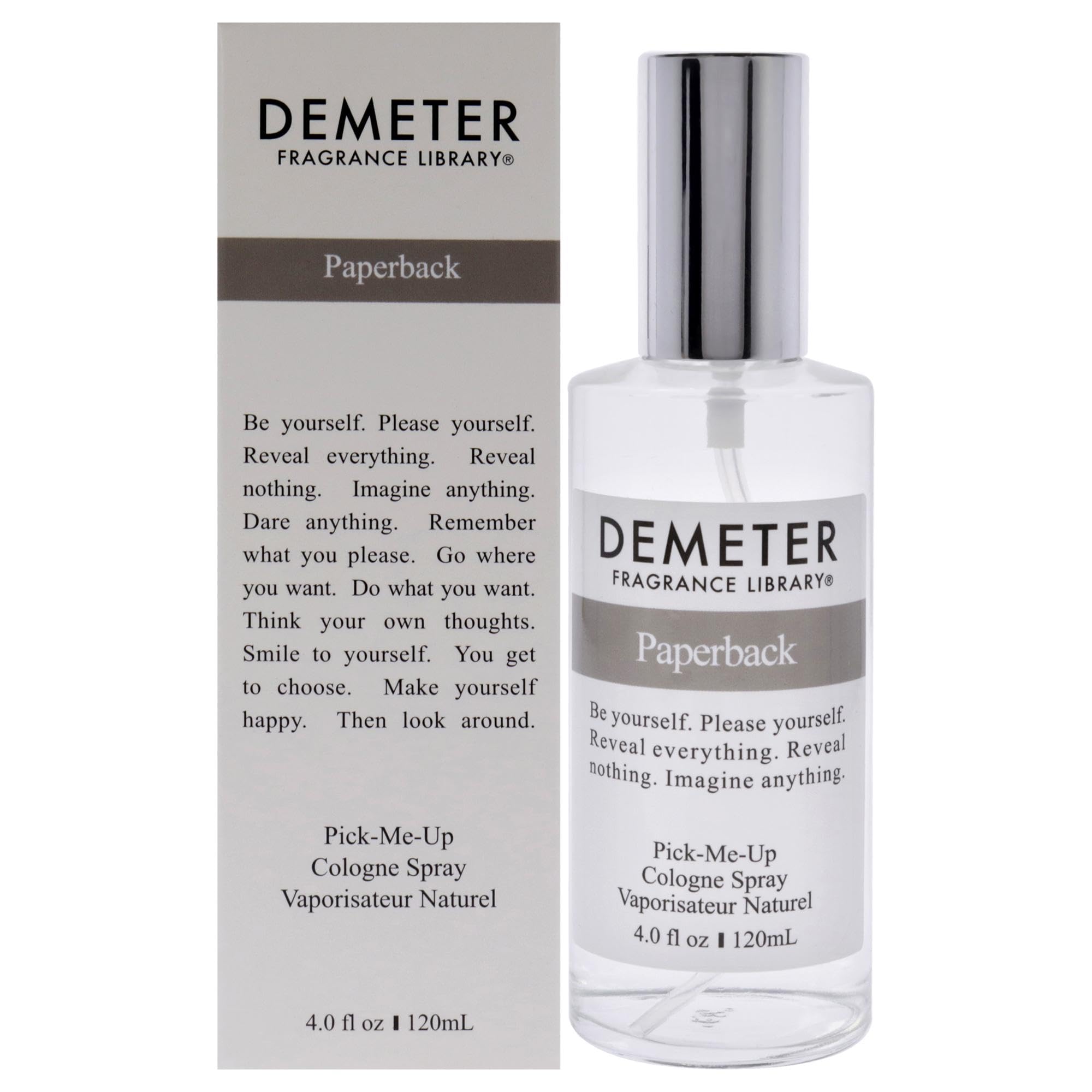 DemeterPaperback Cologne Spray By Demeter 120 ml Cologne Spray