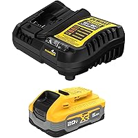 Dewalt Powerstack 20V MAX 5Ah Lithium Ion Battery Starter Kit Deals