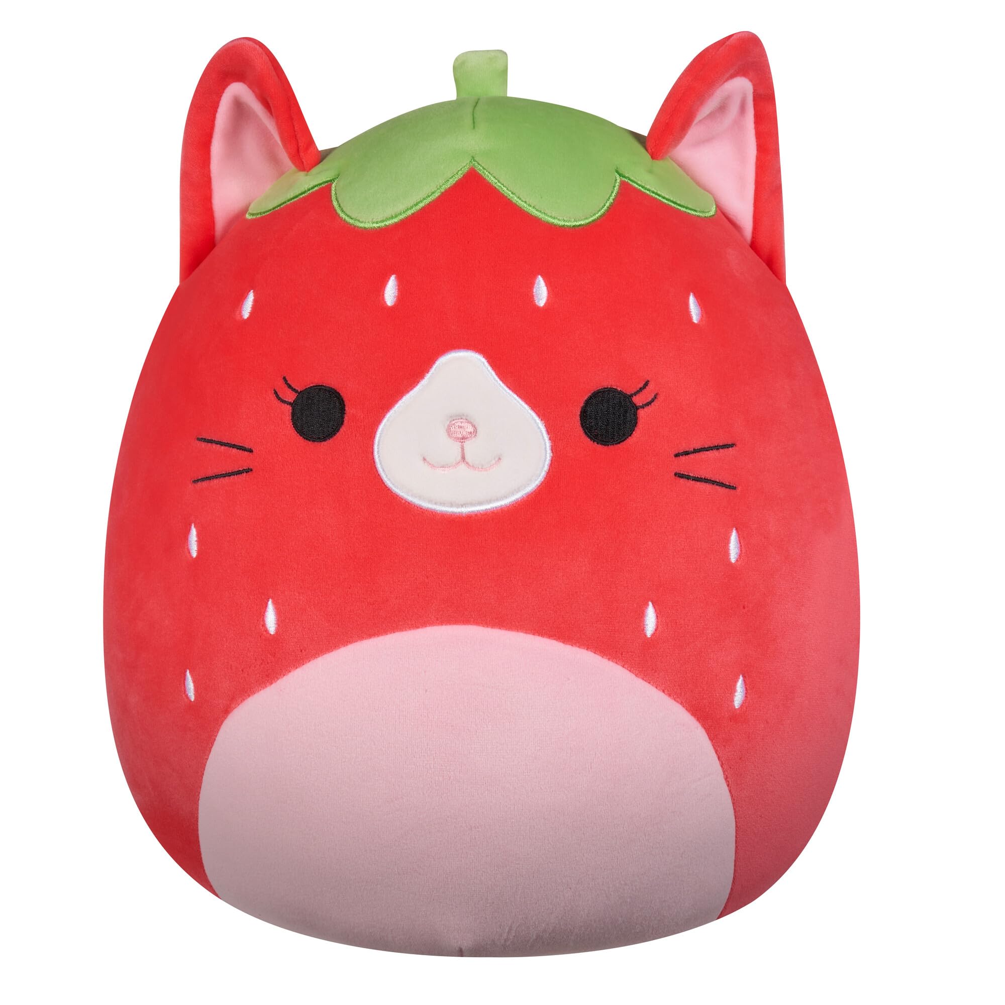 Squishmallows Original 12-Inch Olma Strawberry Cat - Official Jazwares Plush (Medium-Sized)