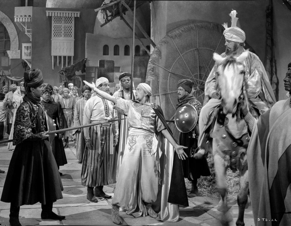 A scene from Sinbad the Sailor Photo Print (30 x 24)