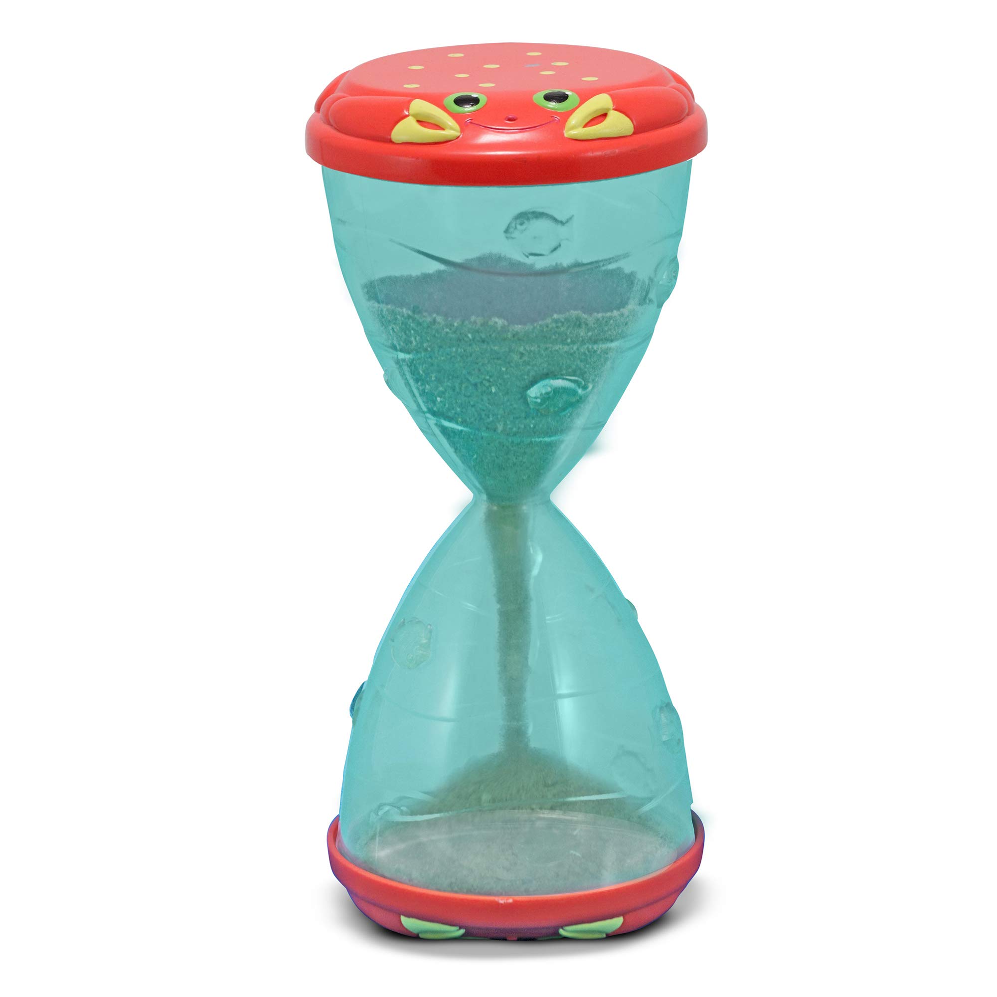 Melissa & Doug Sunny Patch Clicker Crab Hourglass And Funnel Sand And Water Toy