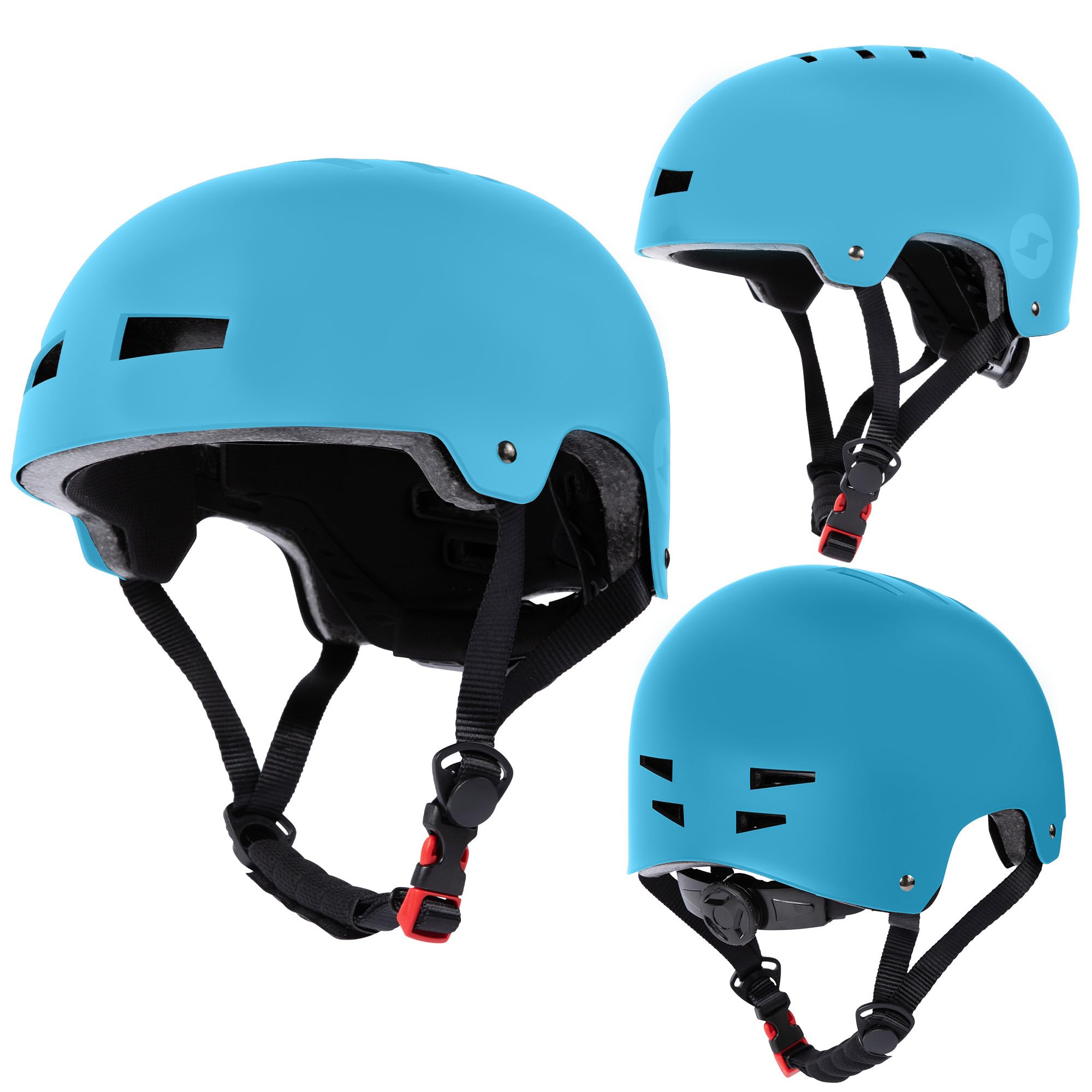 LascootaMulti-Sport Scooter, Bicycle Helmet, Roller Skating Helmet, Skateboard Helmet for Adults, Youth & Kids | Kids Helmet, Bike Helmet for Men & Women | Impact-Absorbing Core, Optimal Ventilation