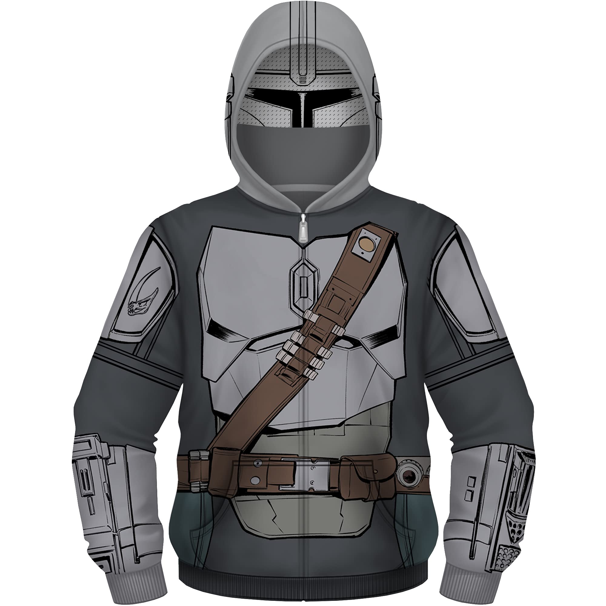 STAR WARS Mandalorian Costume Hoodie Sweatshirt