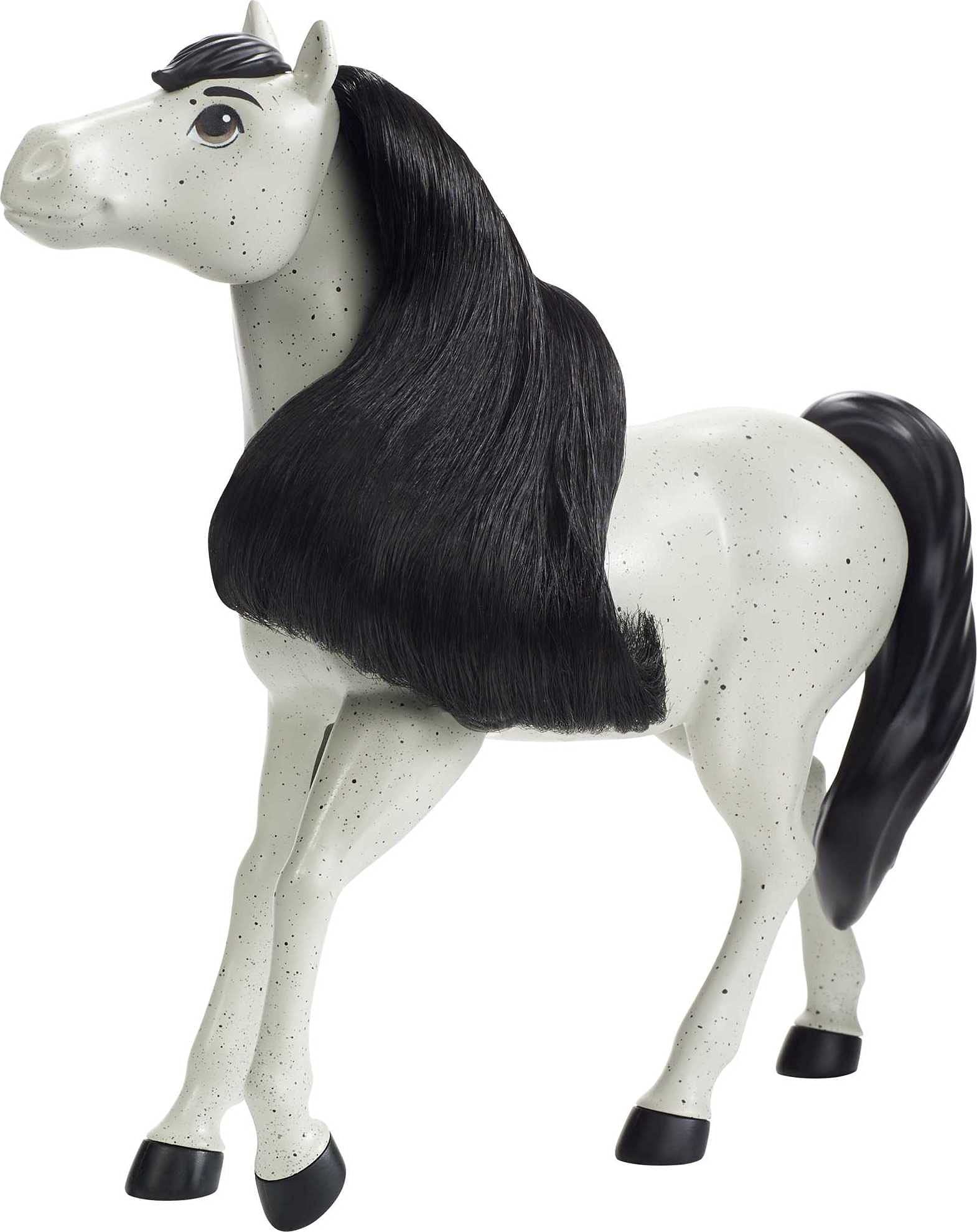 Mattel Spirit Untamed Herd Horse (8-in/20.32), Moving Head, Long Mane, Playful Stance & Beautiful Color, Great Gift for Horse Fans Ages 3 Years Old & Up