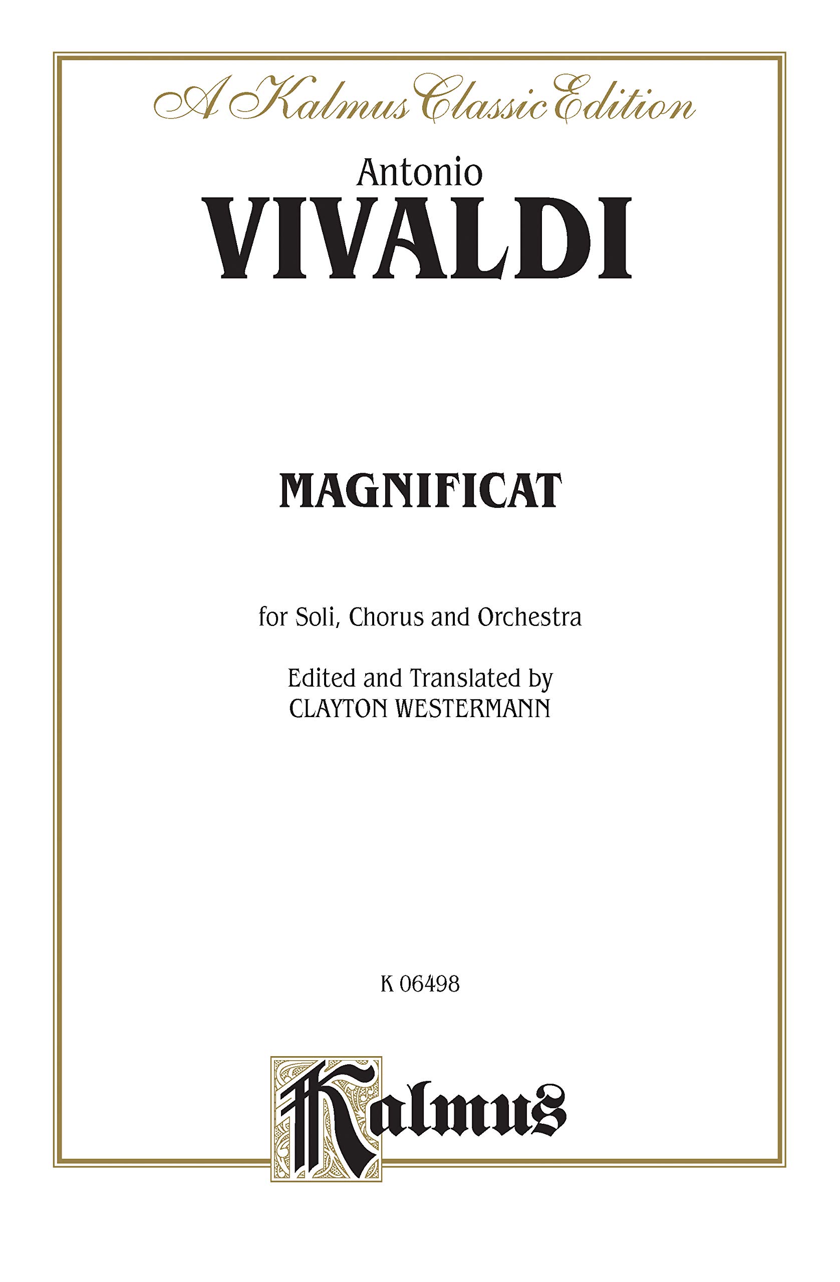 Magnificat: Orch.