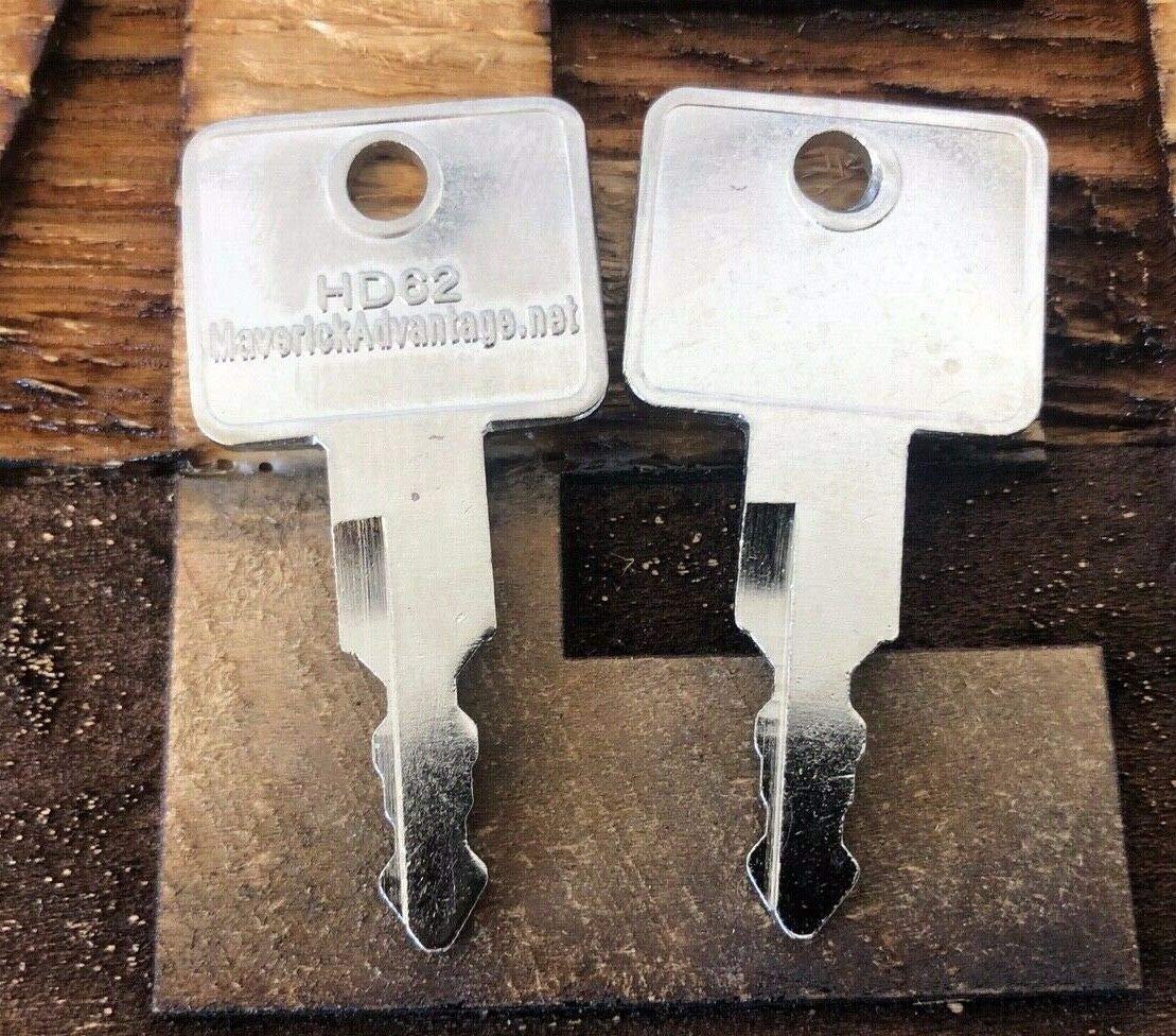 Maverick Advantage HD62 Hyundai Nagano Sunward Thomas Hitachi Heavy Equipment Ignition Keys (2)