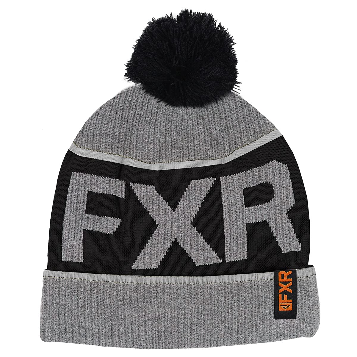 FXR Wool Excursion Beanie (Grey Heather/Orange)