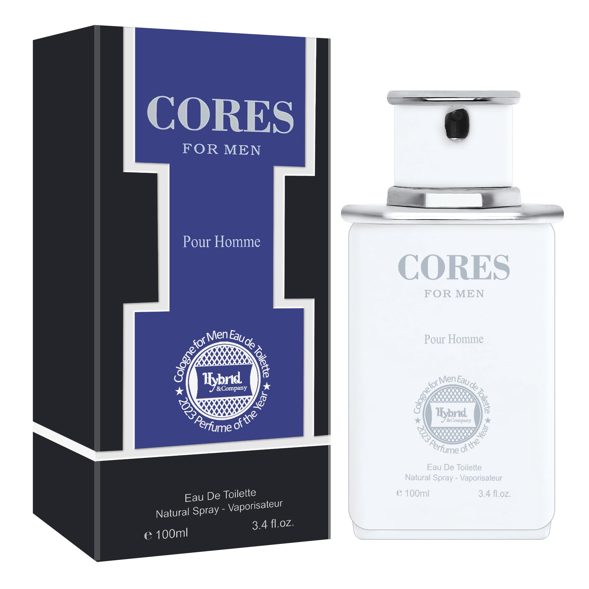 Hybrid & Company Kores for Ceo Men’s Classic Scent Perfume Eau De Toilette Spray 100 ML