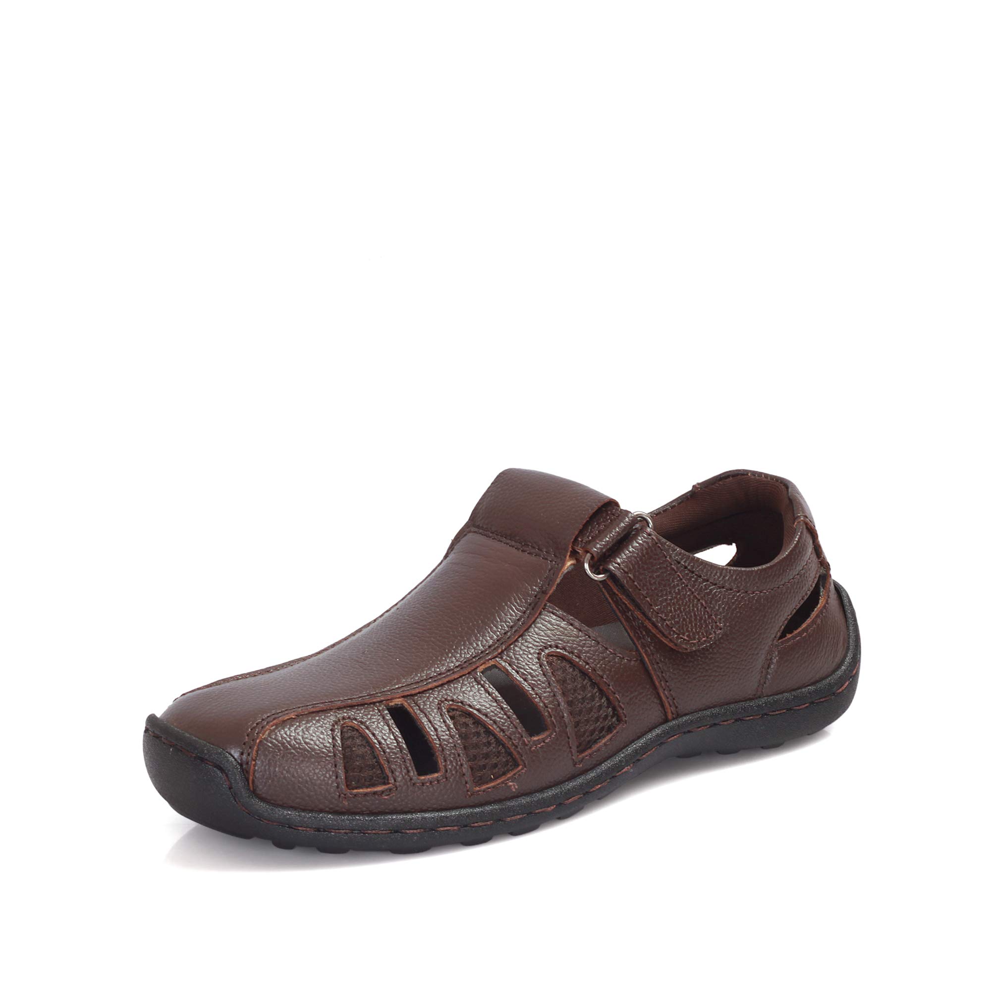 BurwoodMen BWD 261 Leather Fisherman Sandals