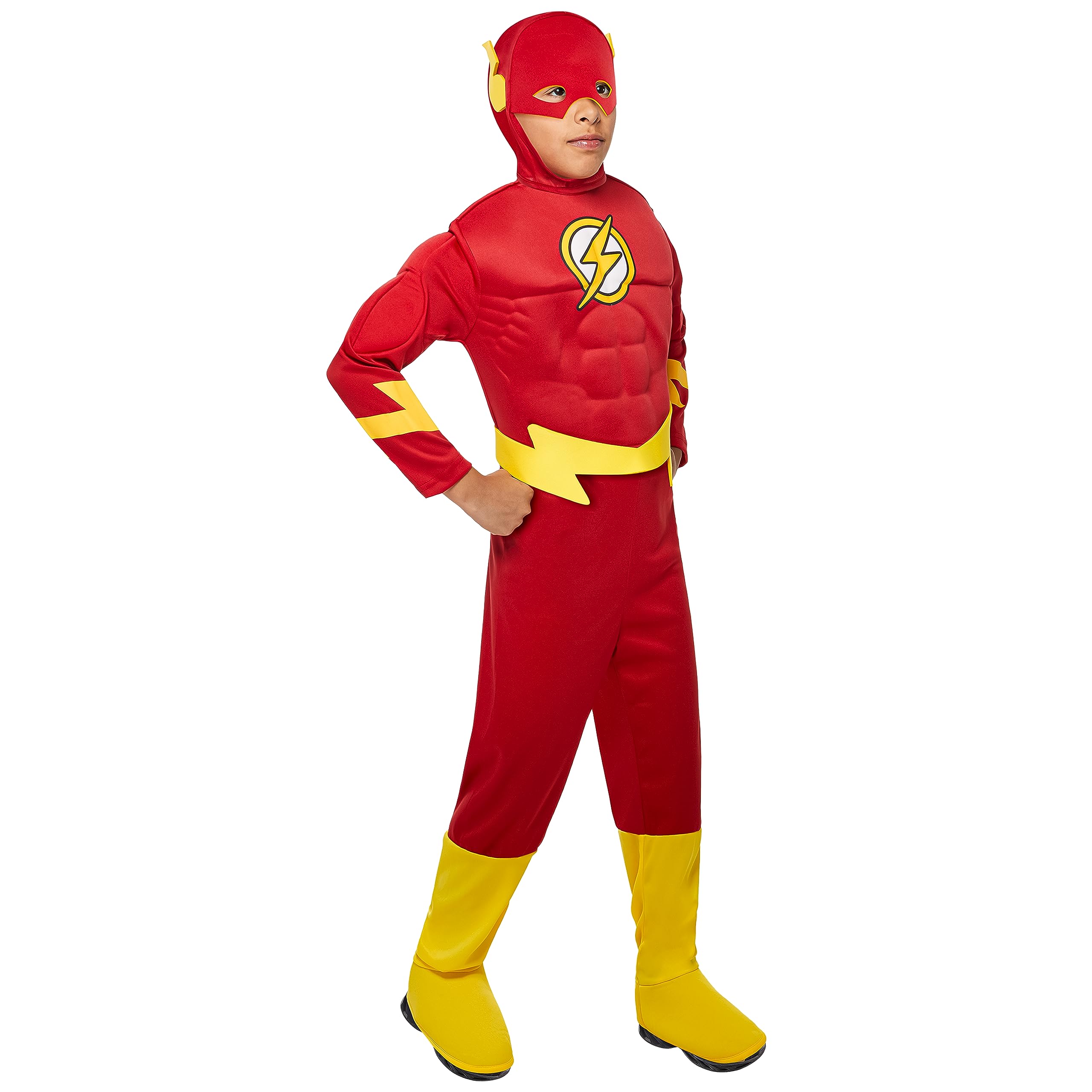 Rubie's DC Comics Deluxe Muscle Chest The Flash Child's Costume