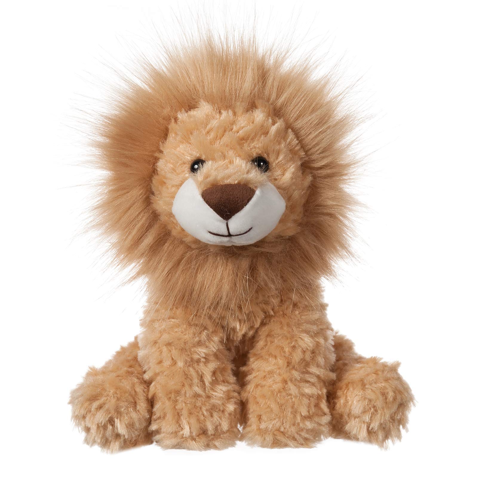 Apricot LambToys Plush Yellow Plush Lion Stuffed Animal Soft Cuddly Perfect for Child （Medium ，12 Inches