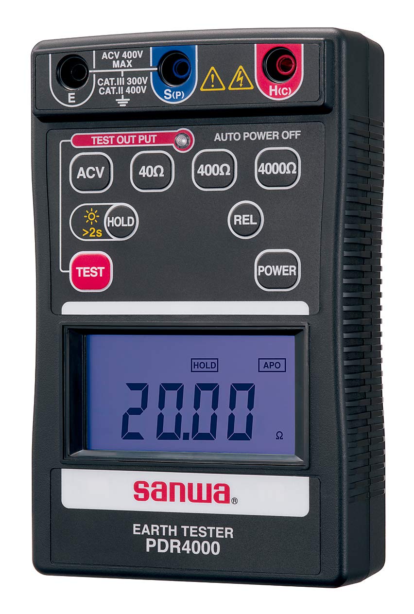 Sanwa, Japan PDR4000 Earth Resistance Tester