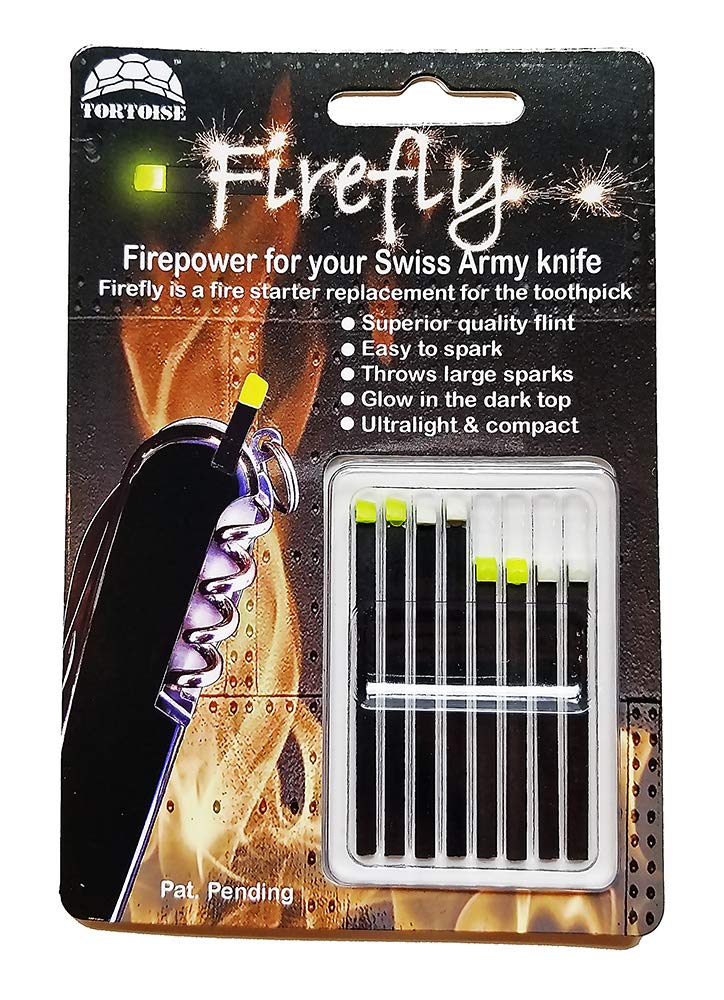 Firefly Variety 8 Pack - Fire Starter Accessory for Swiss Army Victorinox Knives