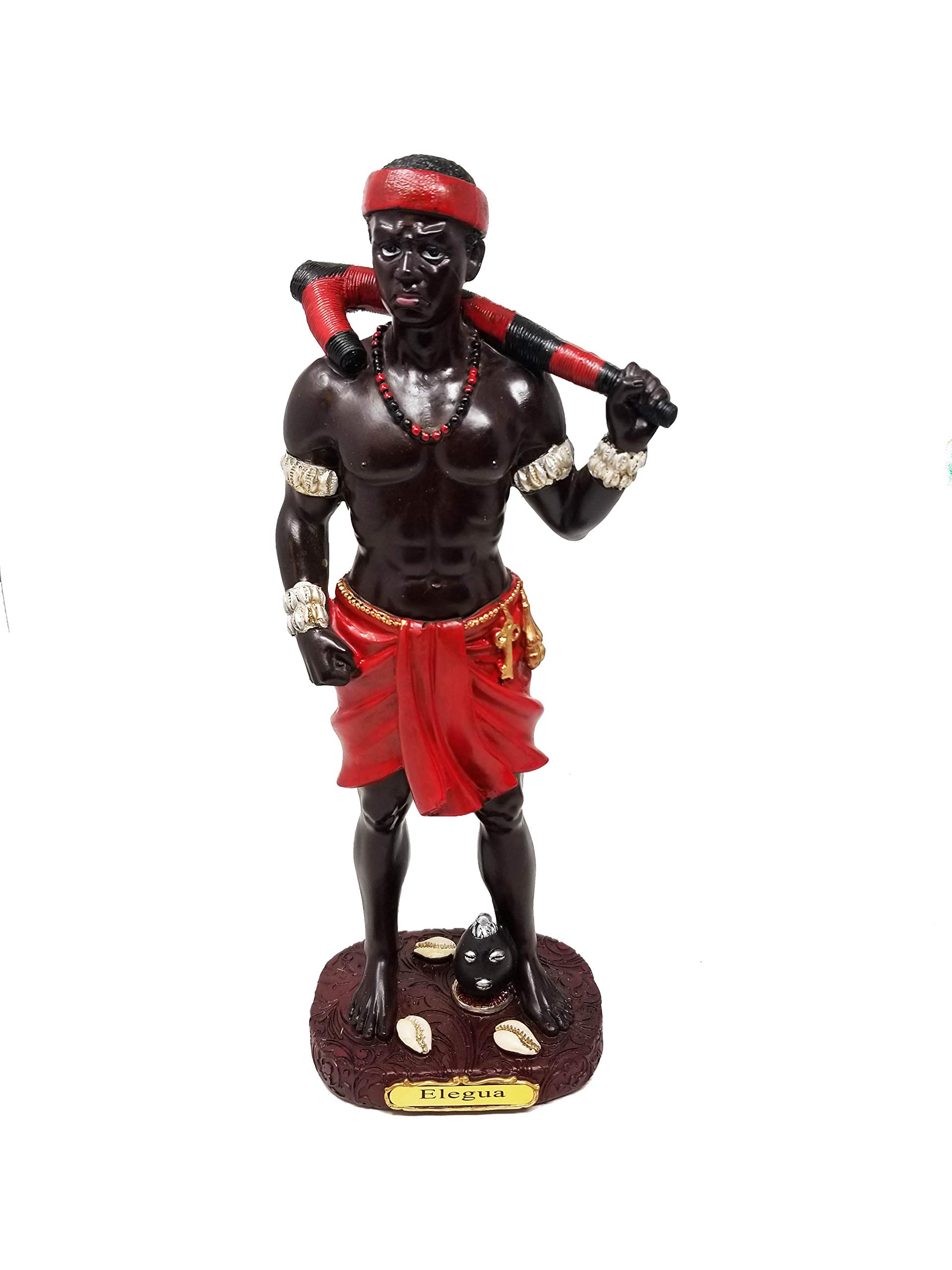 Fiico 12" Elegua Statue Orisha Elewa Eleggua Santeria Lucumi African God