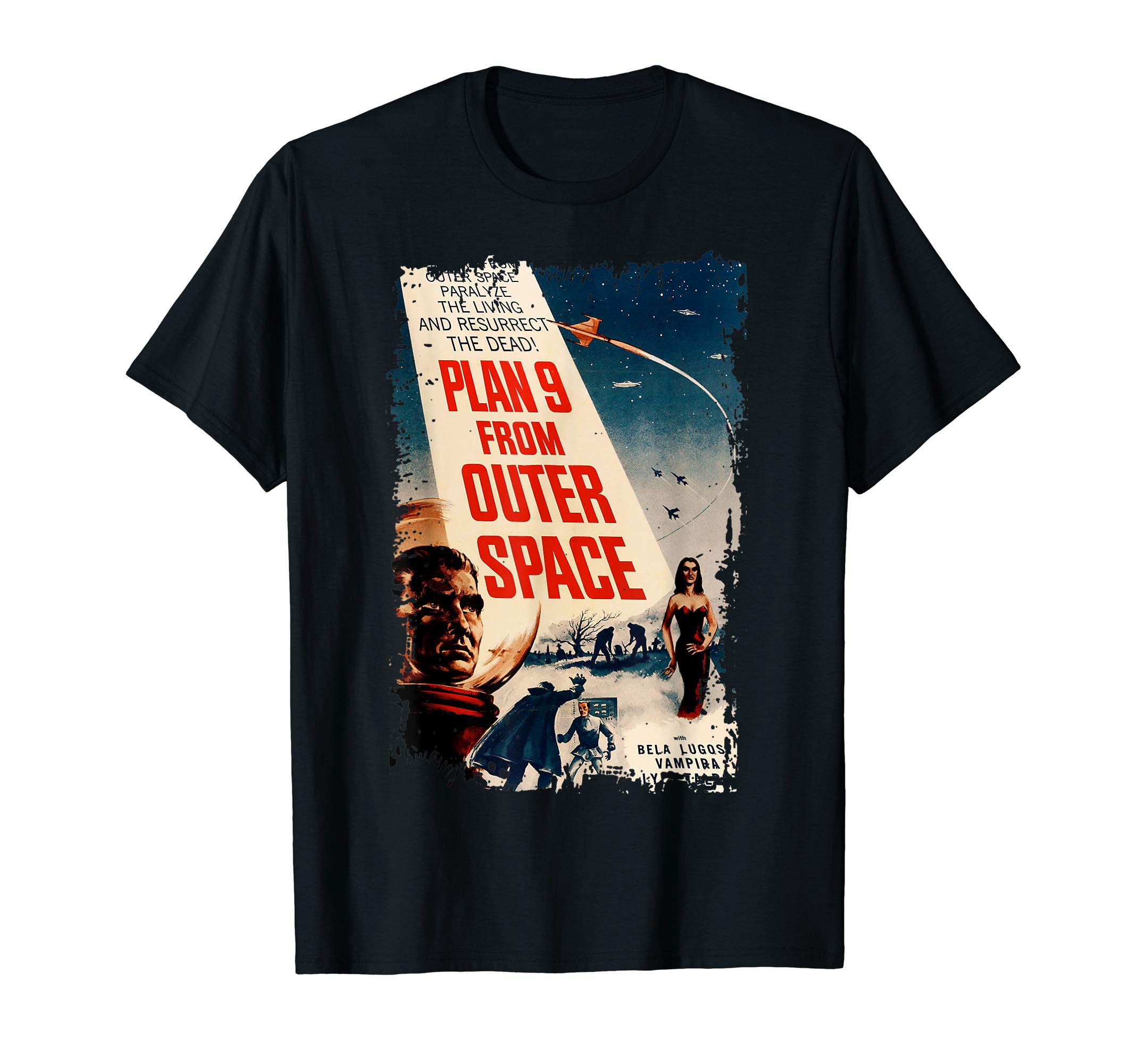 Plan 9 From Outer Space Vintage Sci Fi T-Shirt