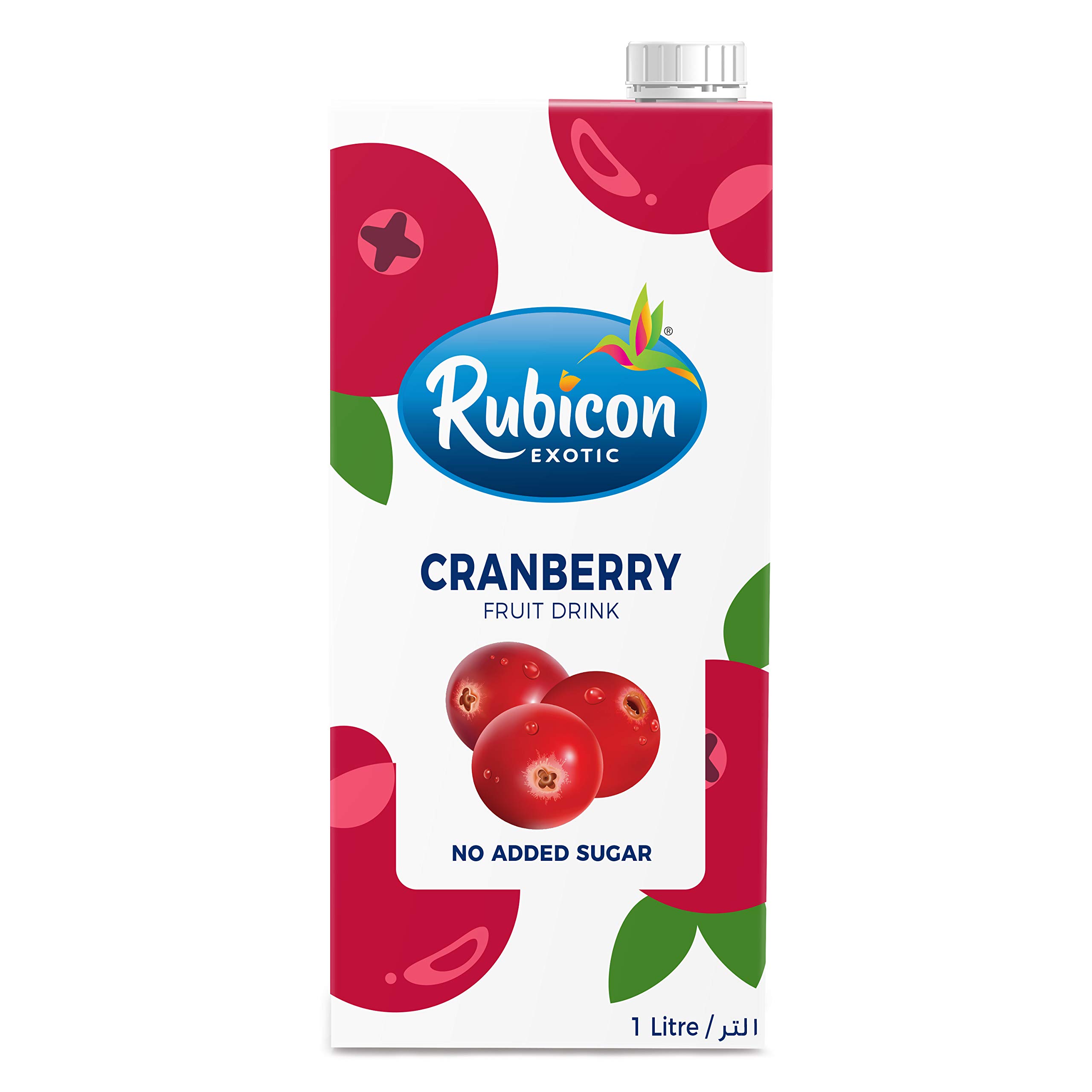 Rubicon Exotic Fruit Drink Cranberry 1Litre