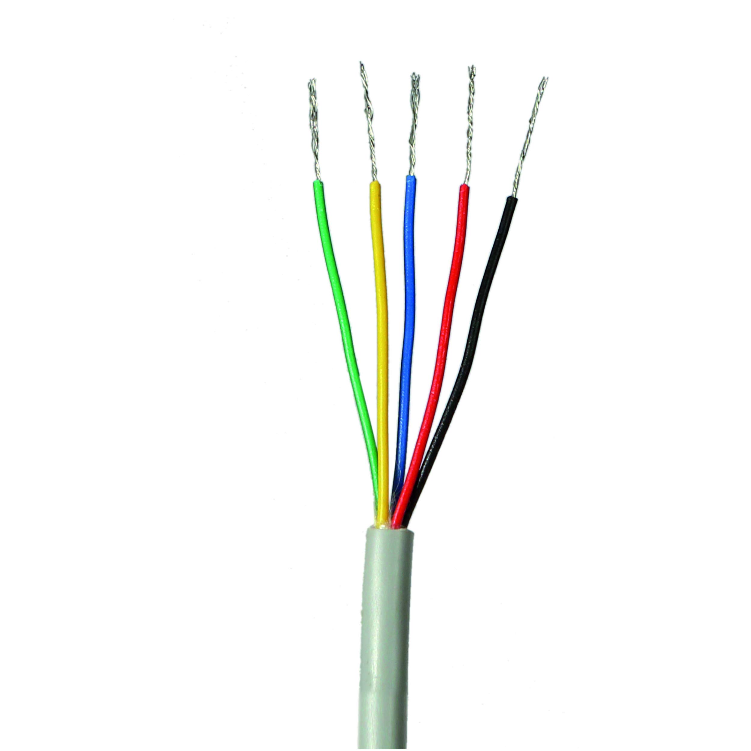 IoTfiers Five Core Wire For Water Level Controller Or Water Level Indicator (20 Meters)