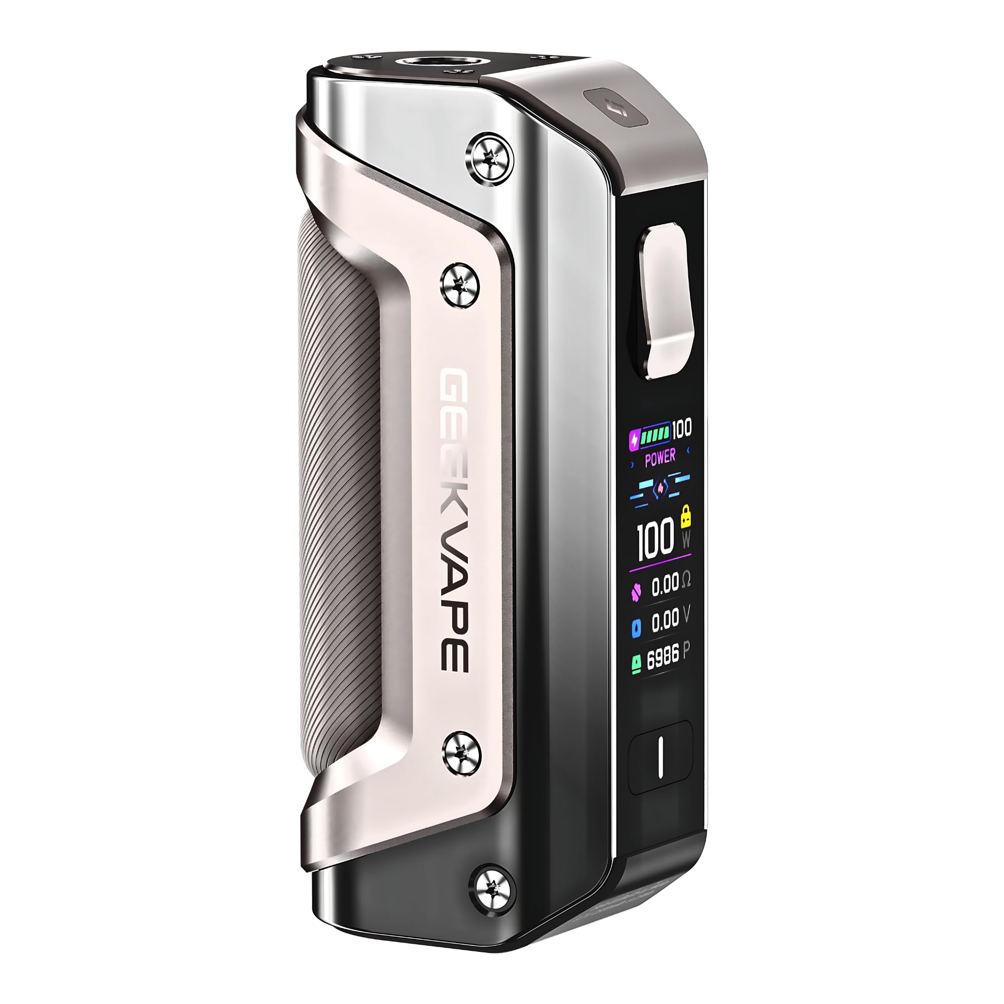 GEEKVAPE Aegis Solo 3 Vape Mod - [Requires 18650 Battery - Sold Separately] 100w, Threaded 510 Connection, Multiple Modes, IP68 Rating, USB Type-C, No Nicotine (Dark Grey)