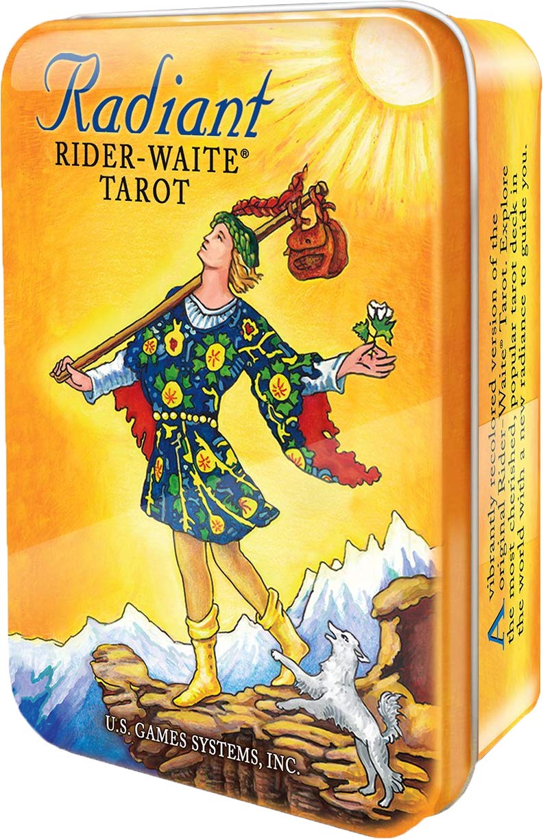 Radiant Rider-Waite Tarot in A Tin