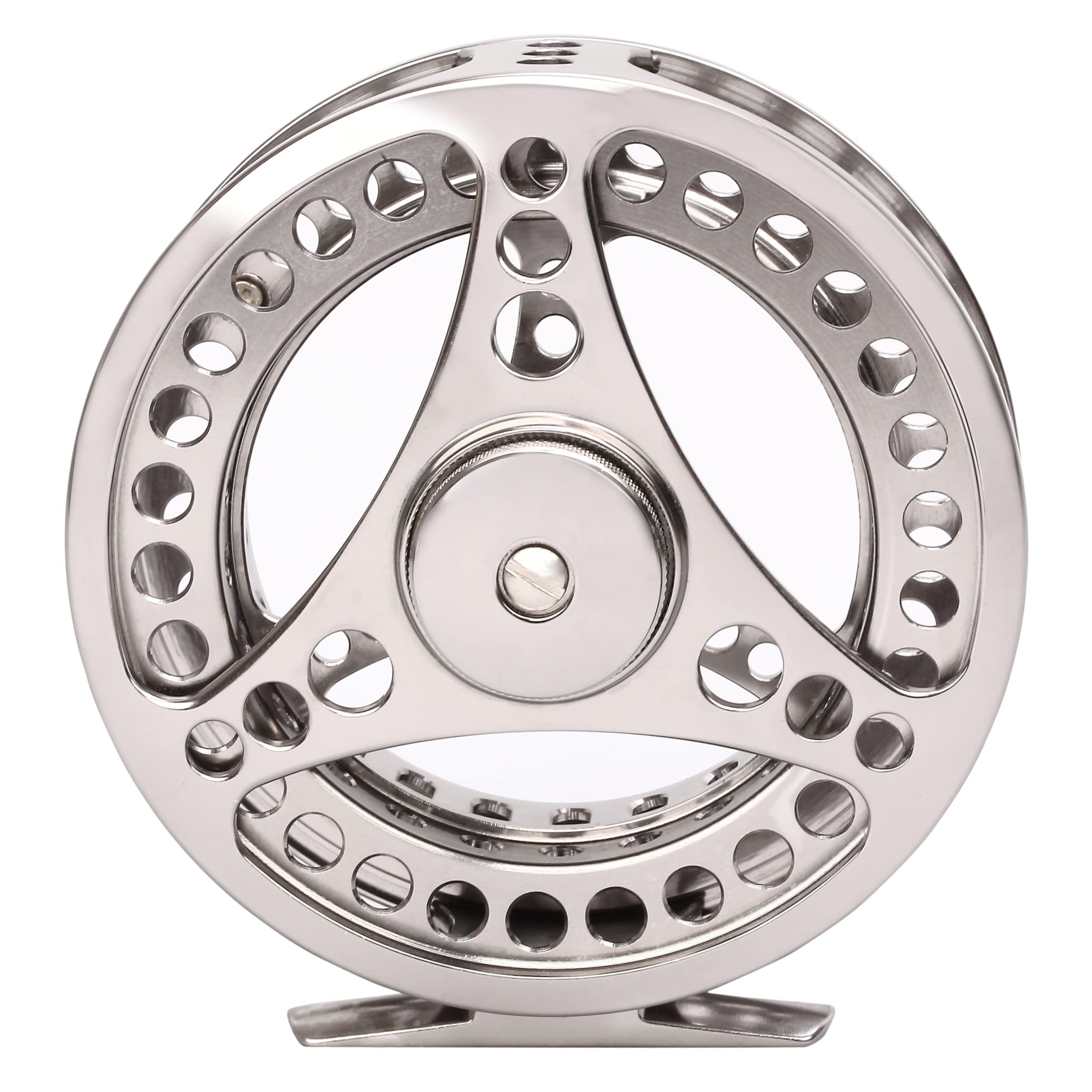 CHANNELMAY CNC Machined Aluminum Fly Fishing Reel 3/4 5/6 7/8 9/10 Large Arbor Disc Drag Left Right Handed