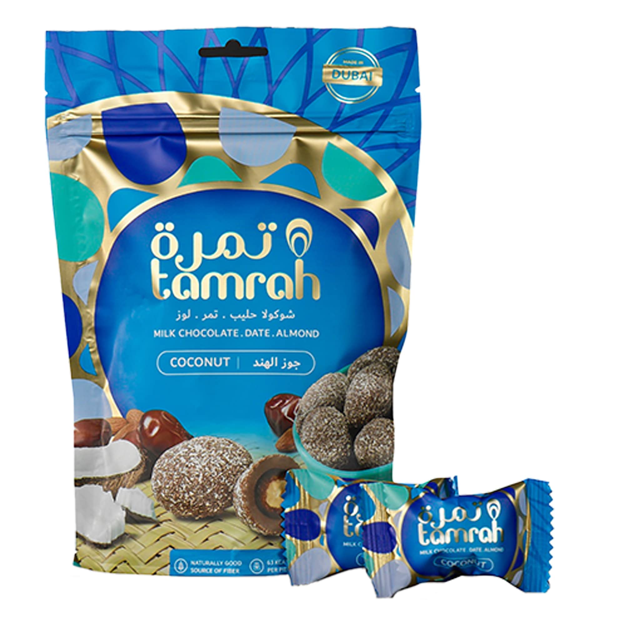 Tamrah Coconut Chocolate Zipper bag 100 grams