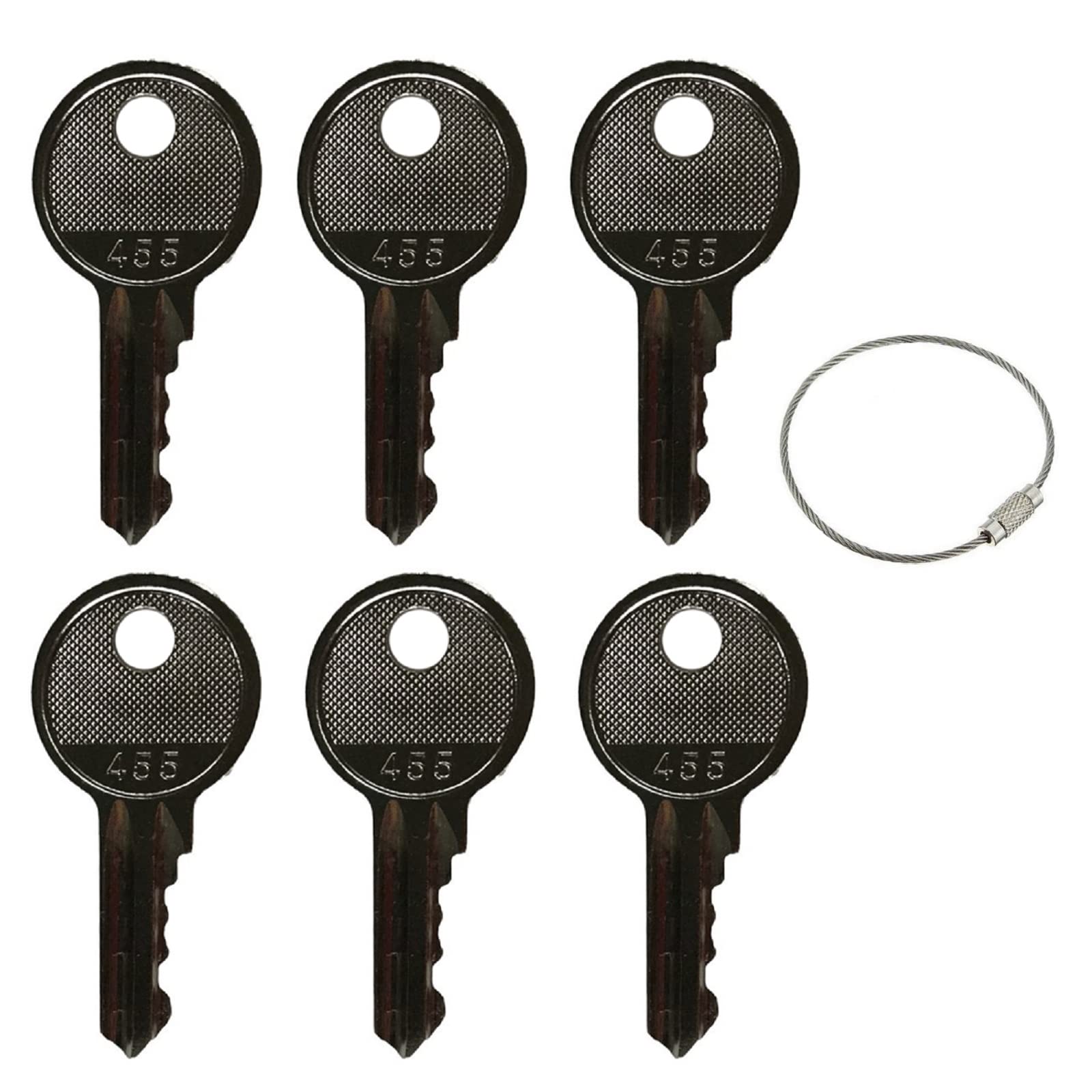 GAOHOU 6PCS Ronis 455 Lift Key Compatible with KONE,Otis,Skyjack,Genie,Terex,Snorkel,Vermeer Escalator