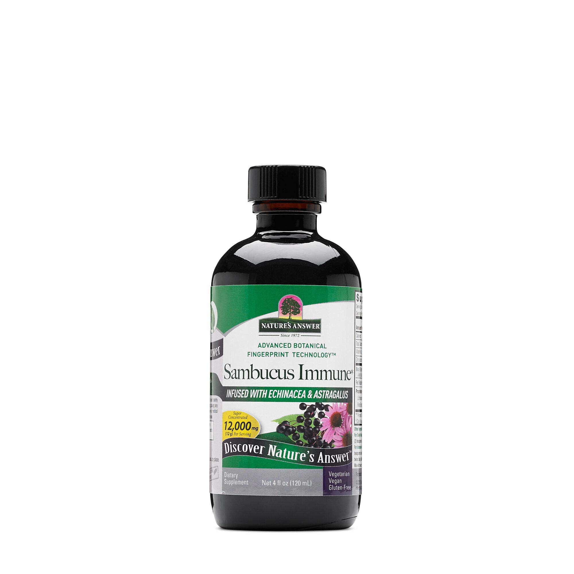 Nature's Answer Natures Answer Sambucus Immune 12000 Mg 4 Fl Oz