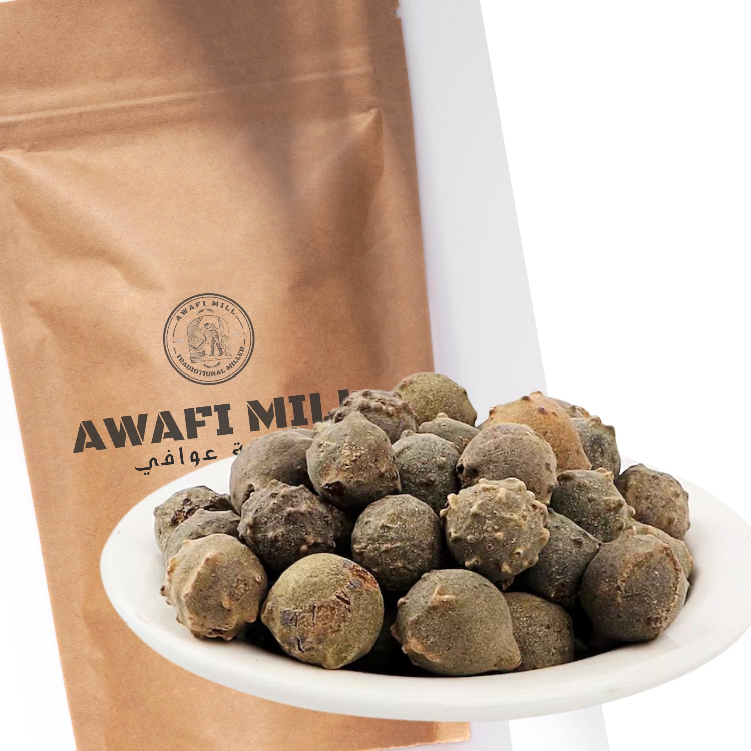 Awafi Mill Oak Gull | Masikkai Nut | Magic Nut | Gallnut | Majuphal Quercus Infectoria Whole | Dyer's Oak Gall Nuts | بلوط جال المصيكي (Pack Of (50 Gram))