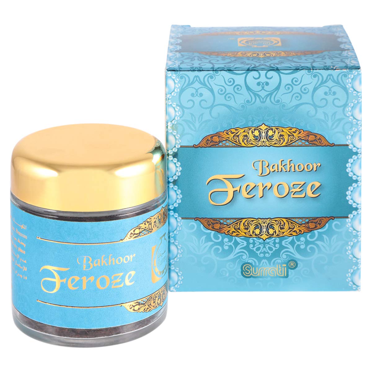 Surrati Bakhoor Feroze - Unisex, Oud, 45g