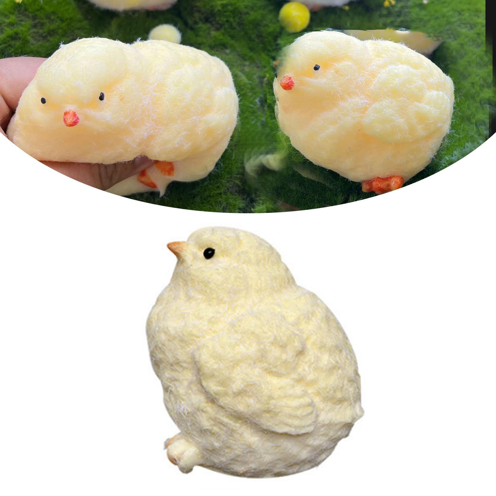 Handmade squ-ishy Chick Ultra Soft,squeeze squishy chicks,Ultra Soft squ-ishy Cute Chicks Squishy，Silicone Sensory Fidget for Adults Stress Relief